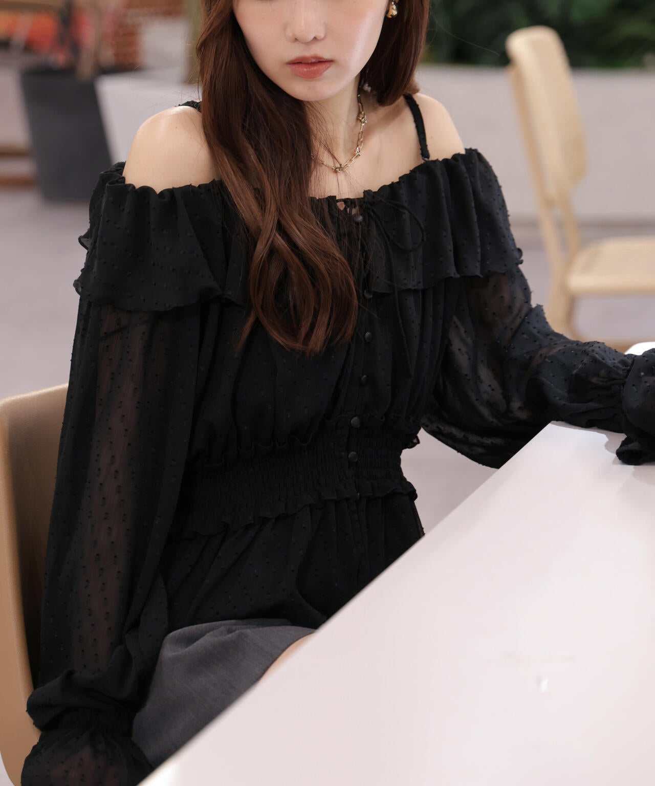 162cm 着用サイズ：FR