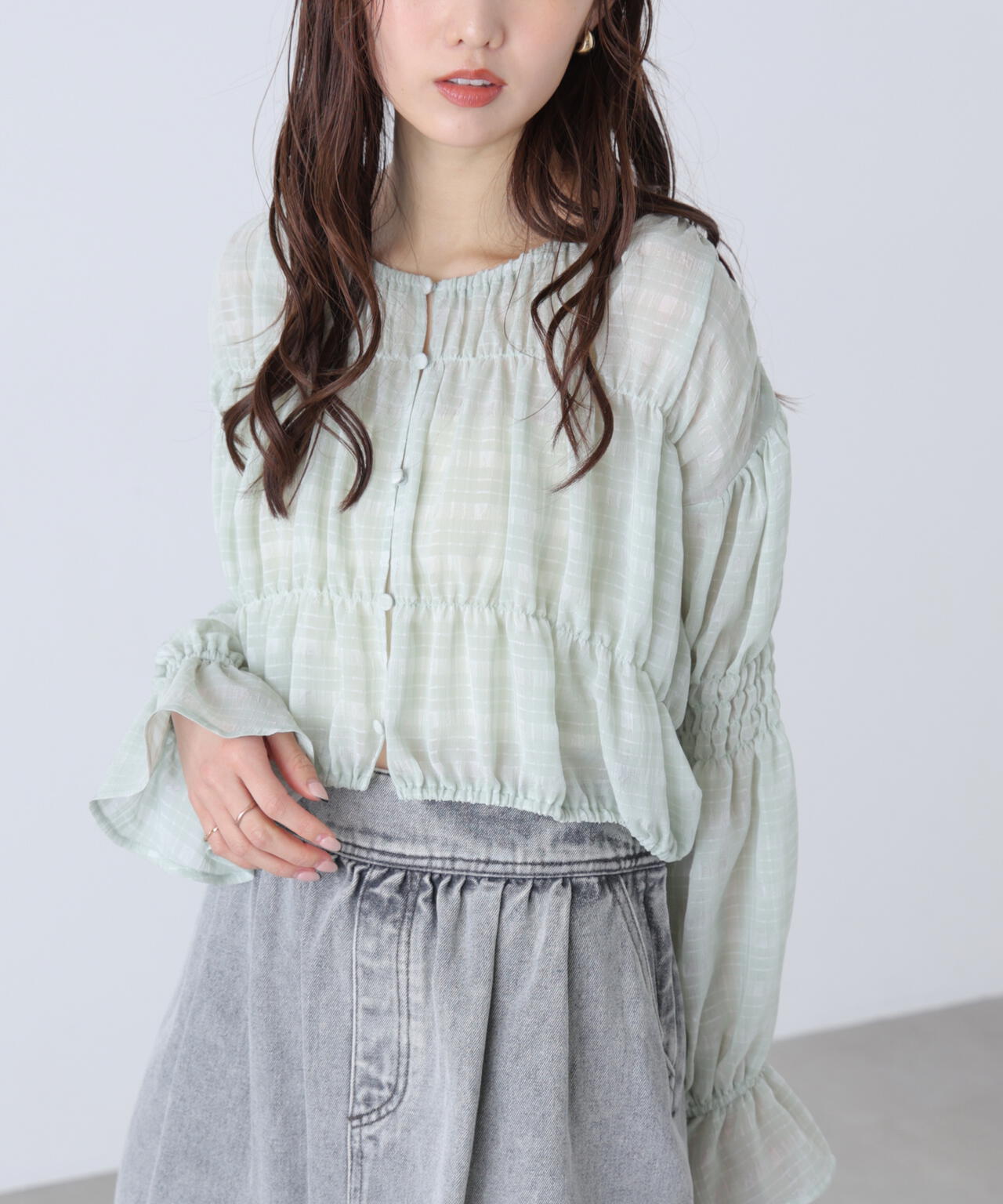 162cm 着用サイズ：FR