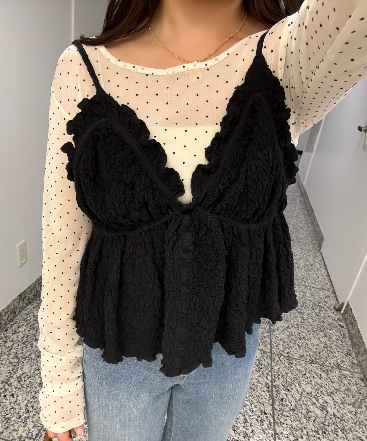 162cm 着用サイズ：FR