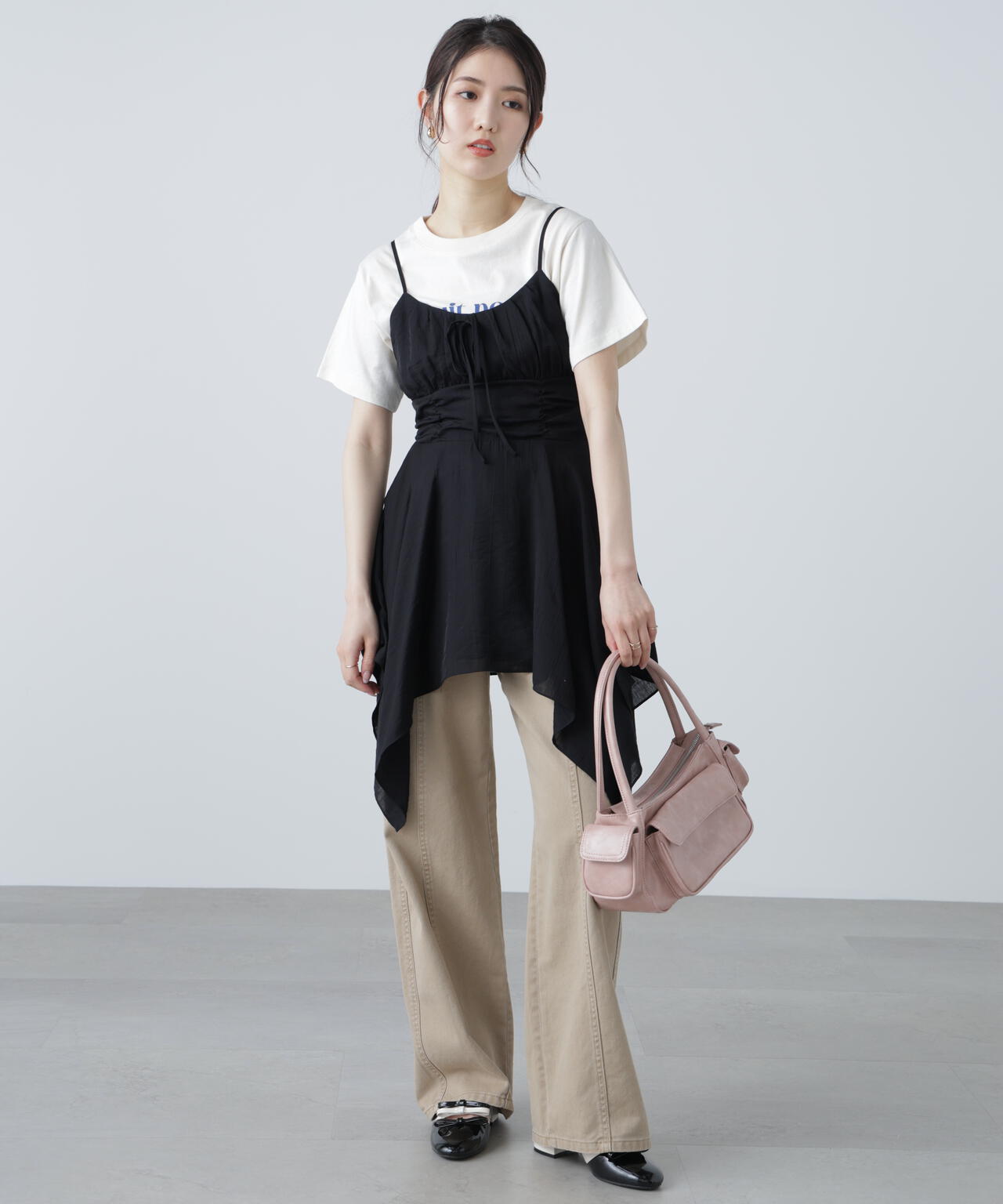 イレヘムチュニックキャミワンピース