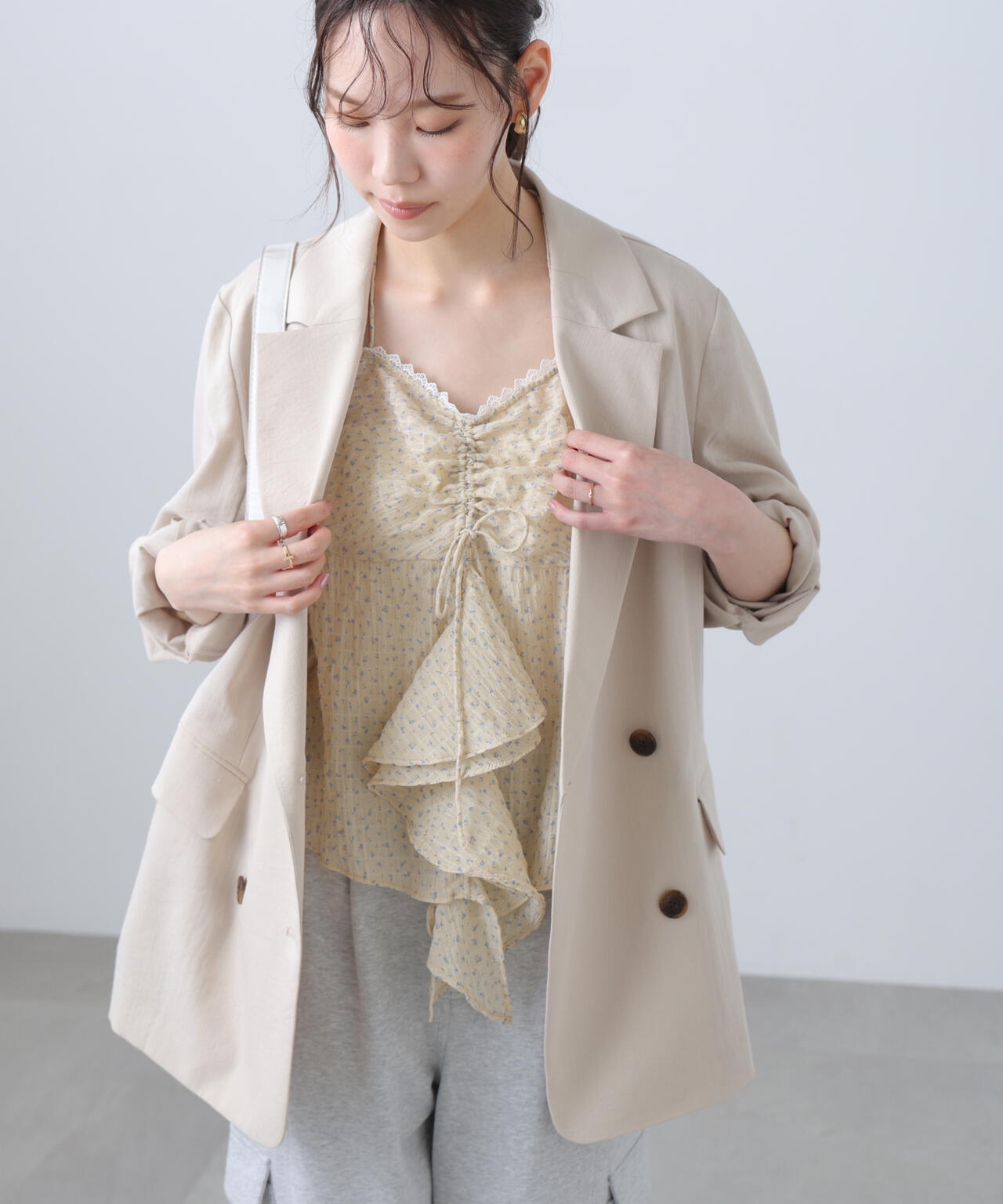 164cm 着用サイズ：M