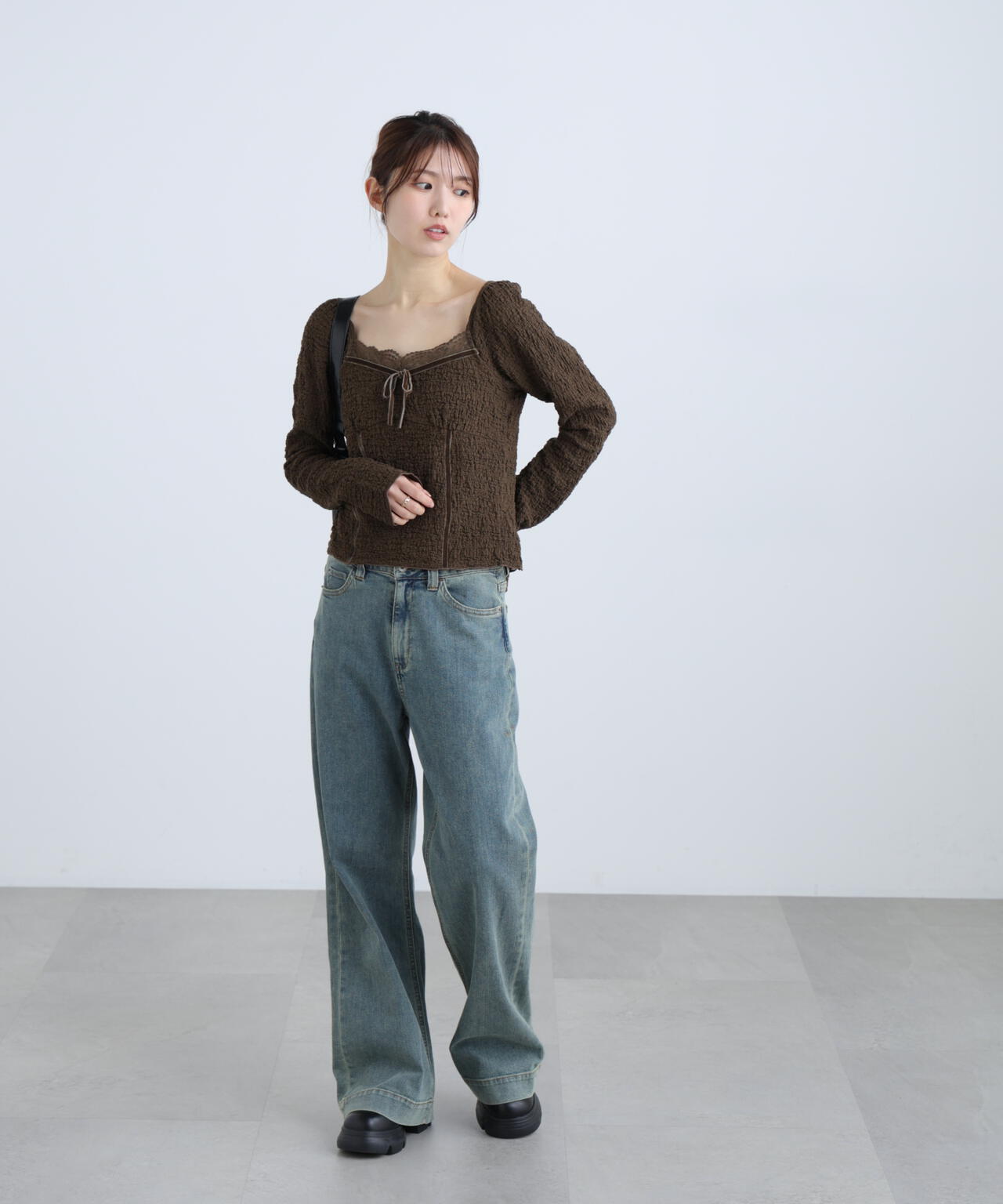 162cm 着用サイズ：FR