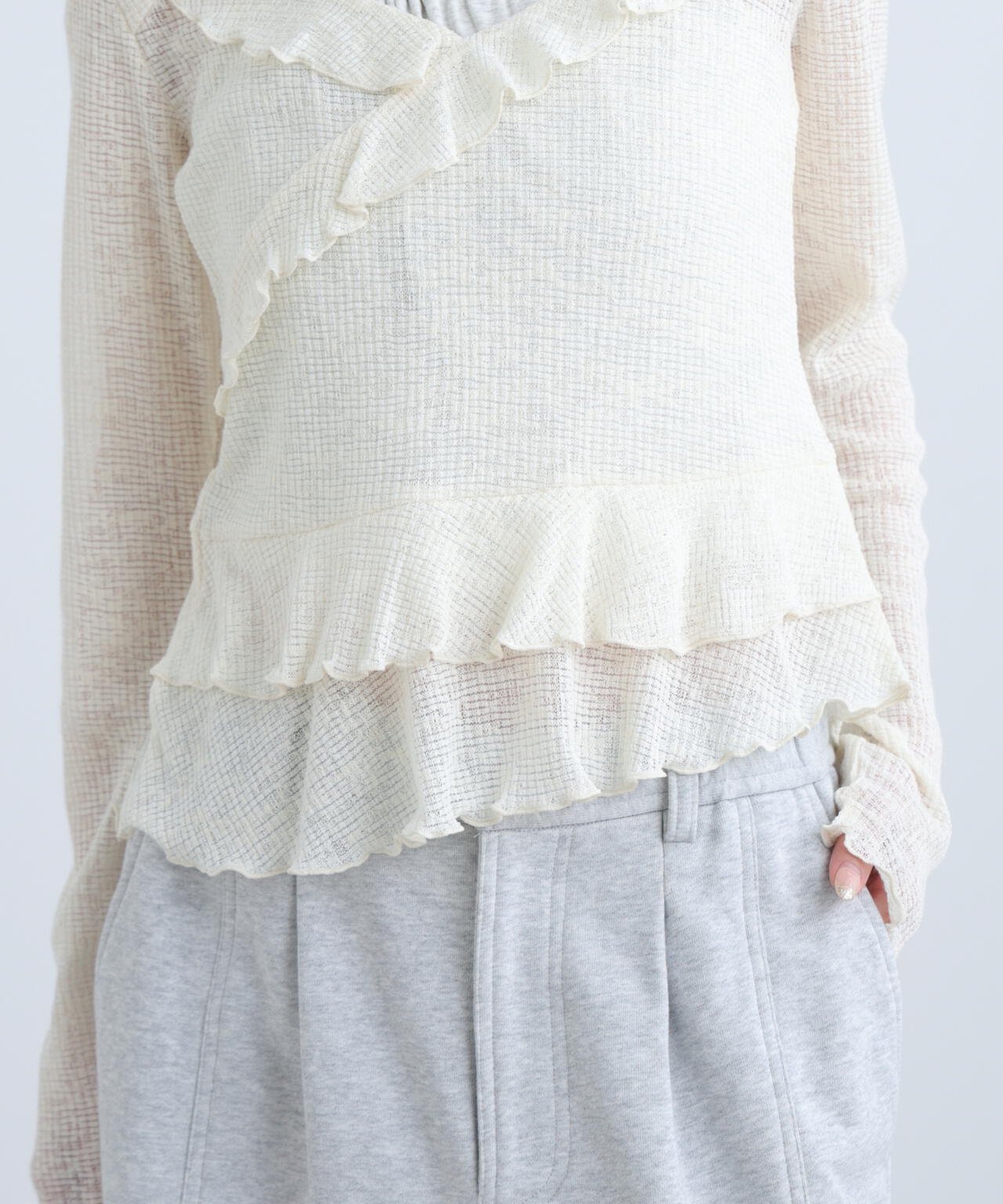 162cm 着用サイズ：FR