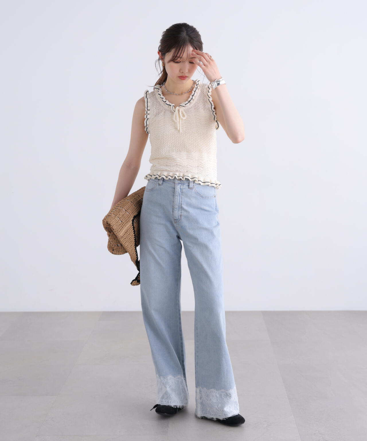 162cm 着用サイズ：FR