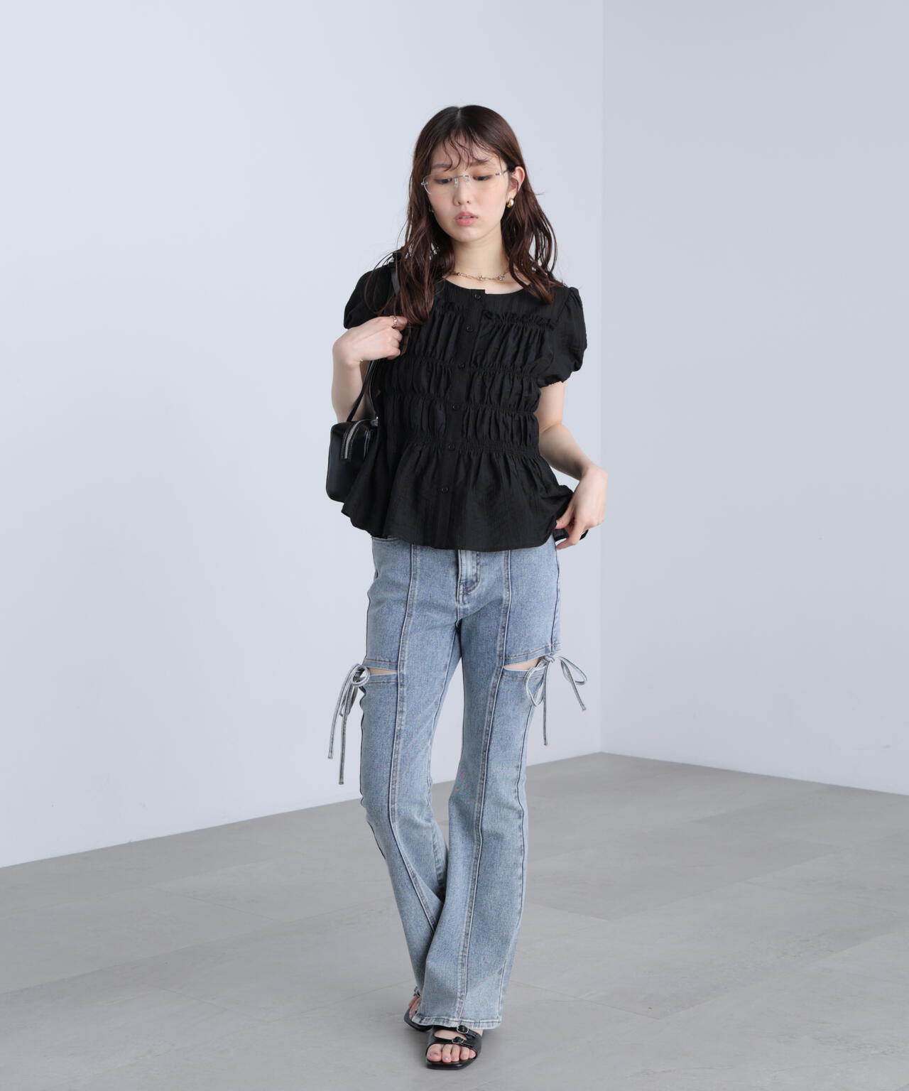 162cm 着用サイズ：FR