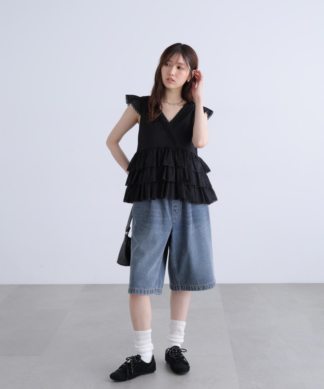 162cm 着用サイズ：FR
