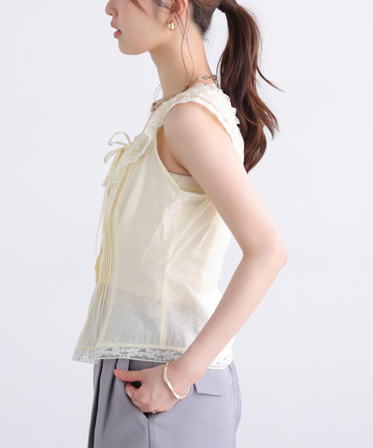 162cm 着用サイズ：FR