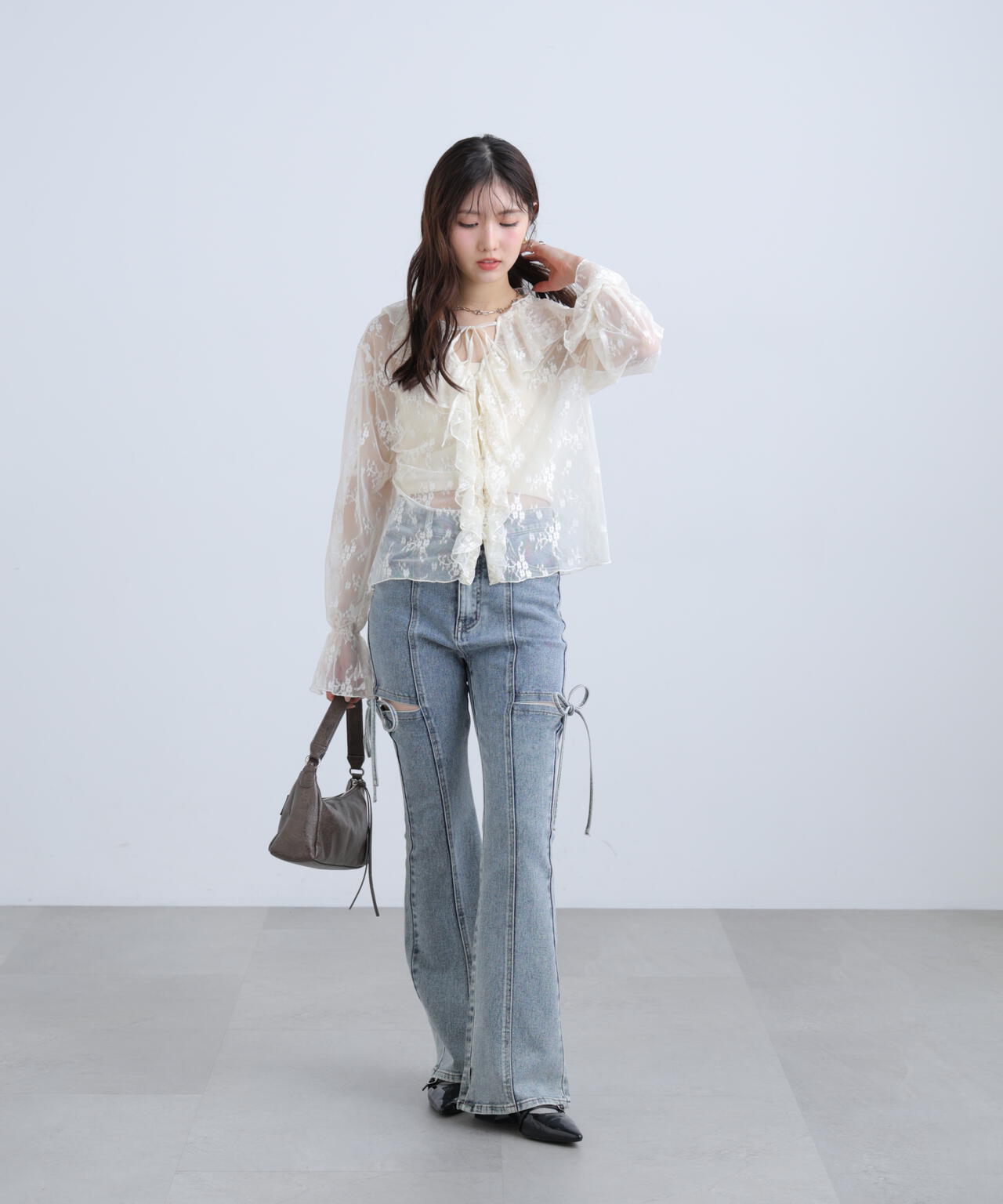162cm 着用サイズ：FR