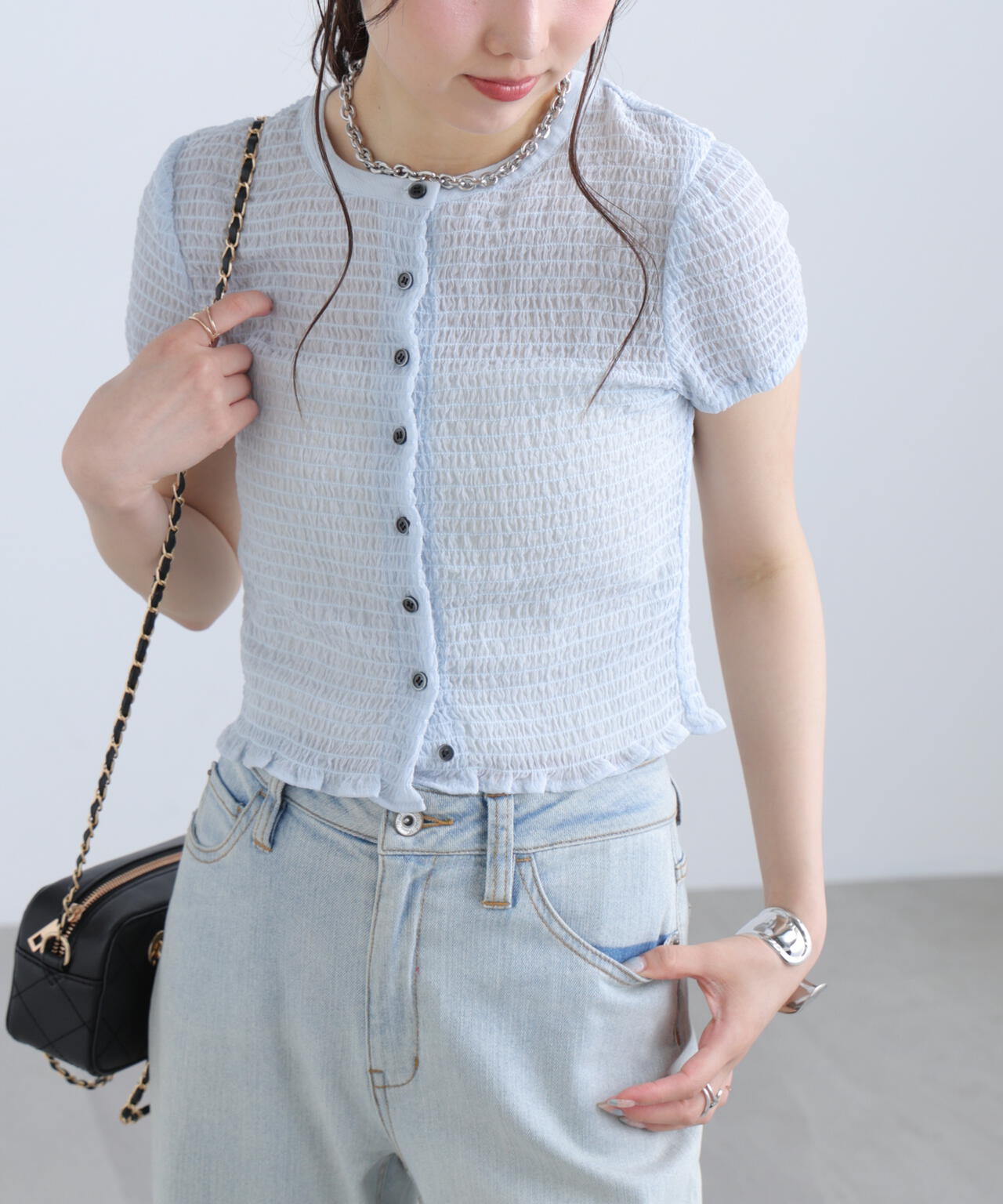 162cm 着用サイズ：FR