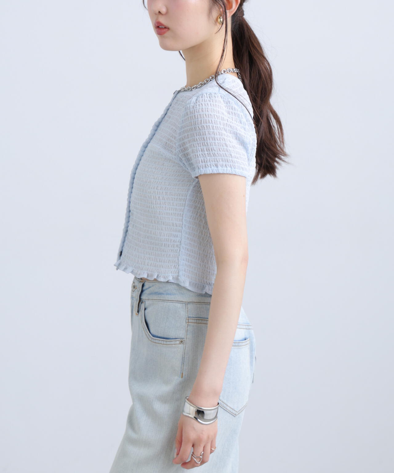 162cm 着用サイズ：FR