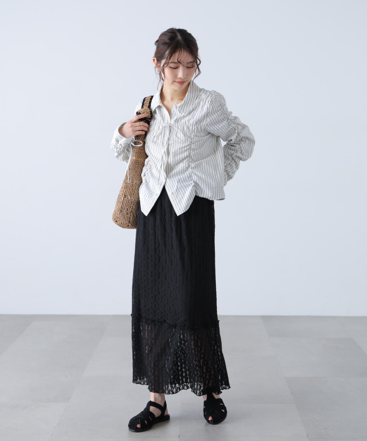 162cm 着用サイズ：FR