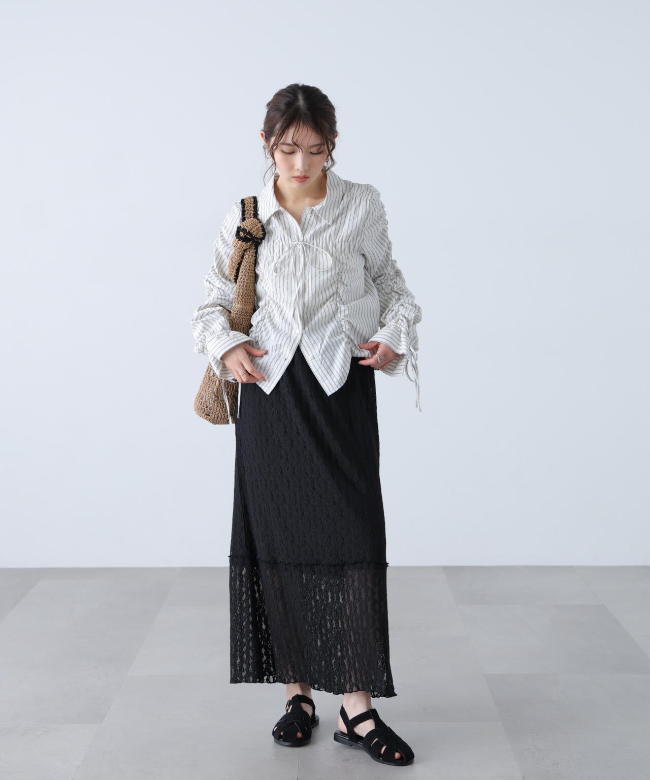 162cm 着用サイズ：FR