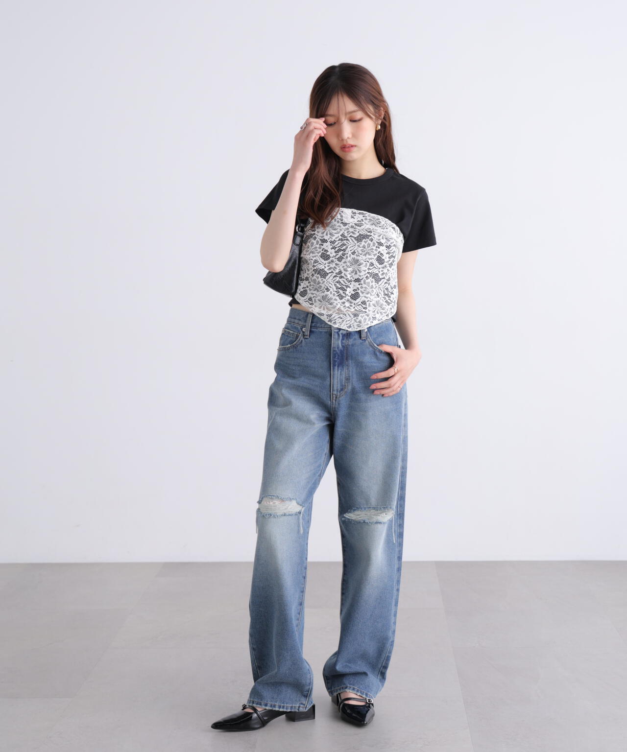 162cm 着用サイズ：M