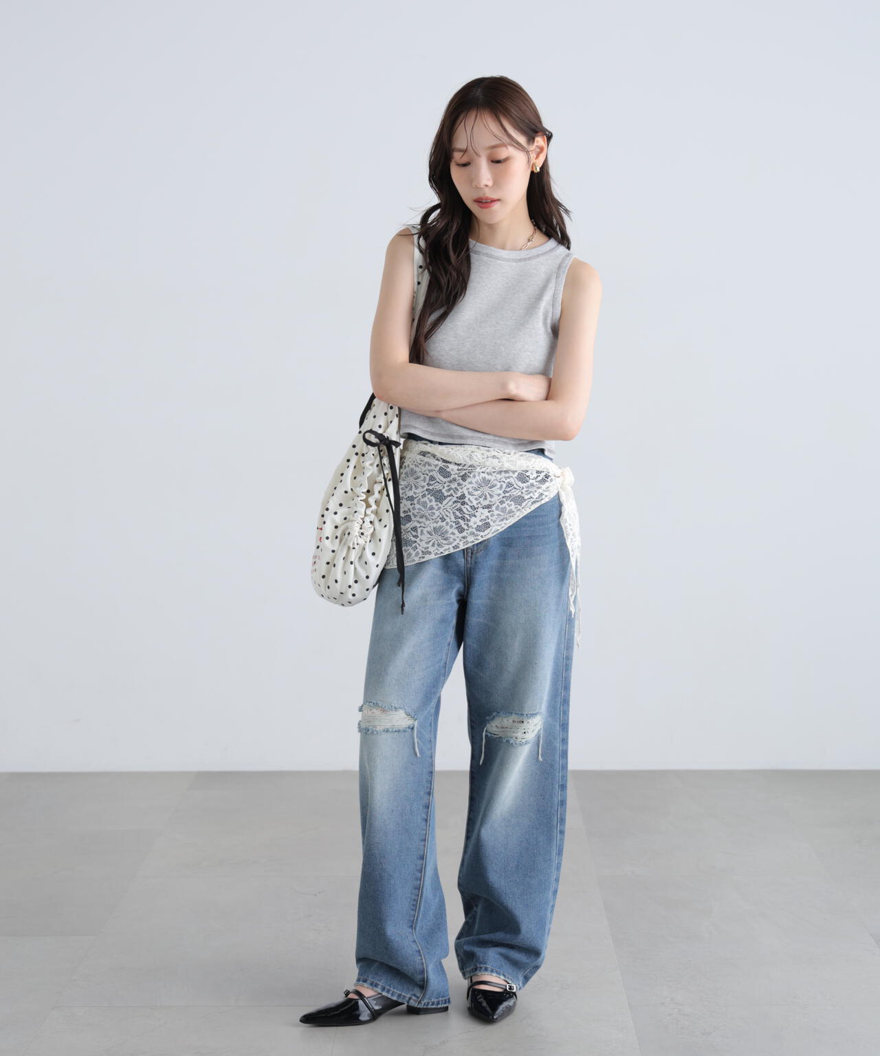 162cm 着用サイズ：M