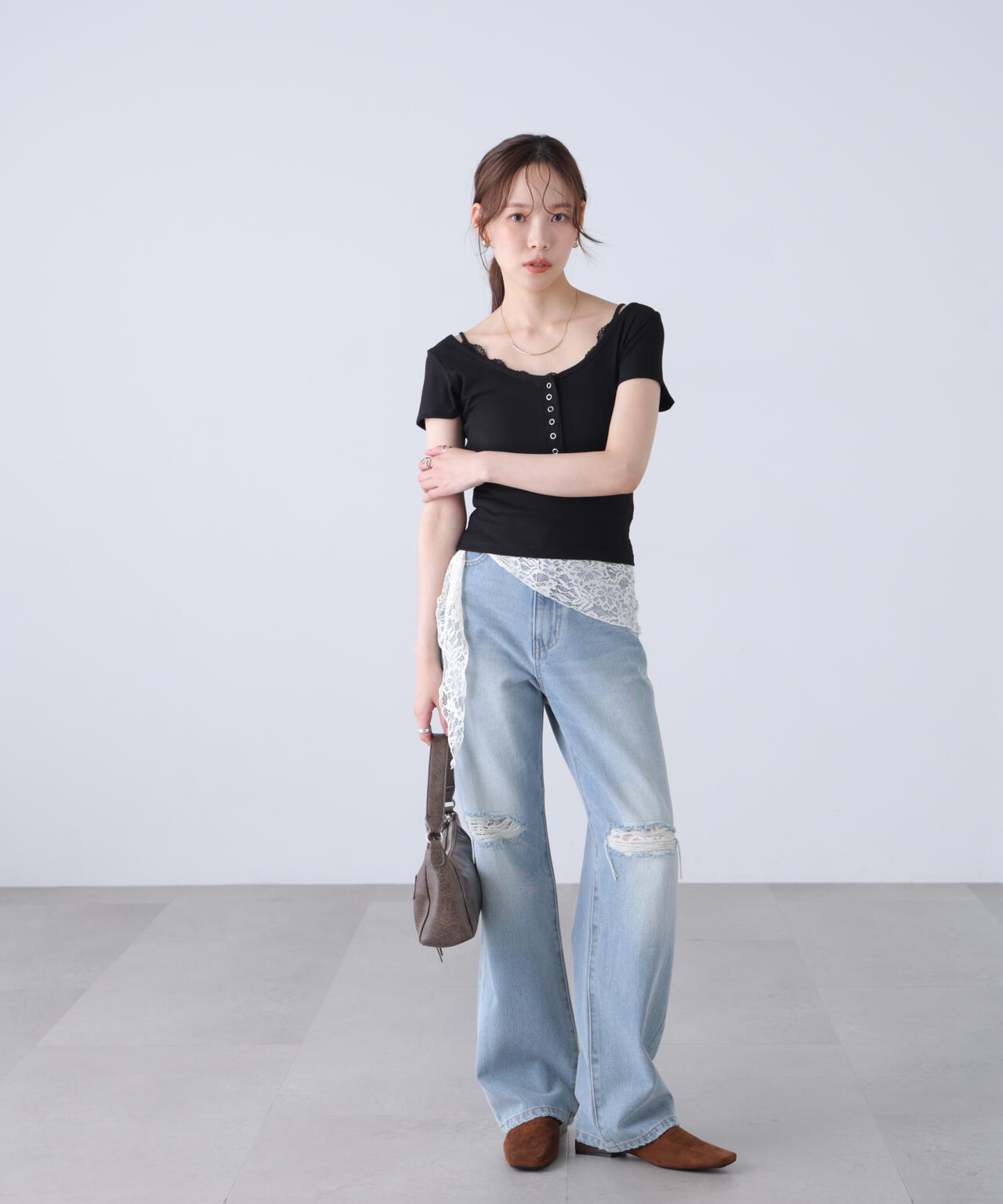 162cm 着用サイズ：M