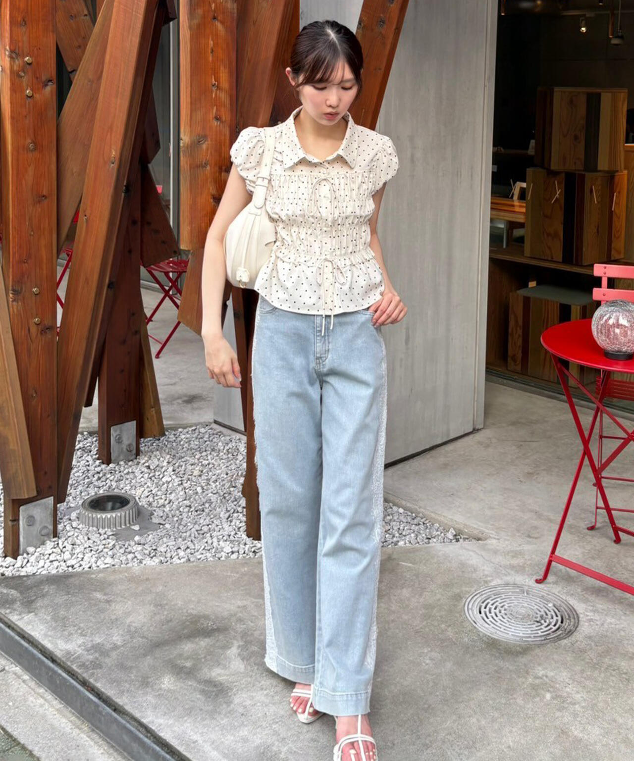 162cm 着用サイズ：M