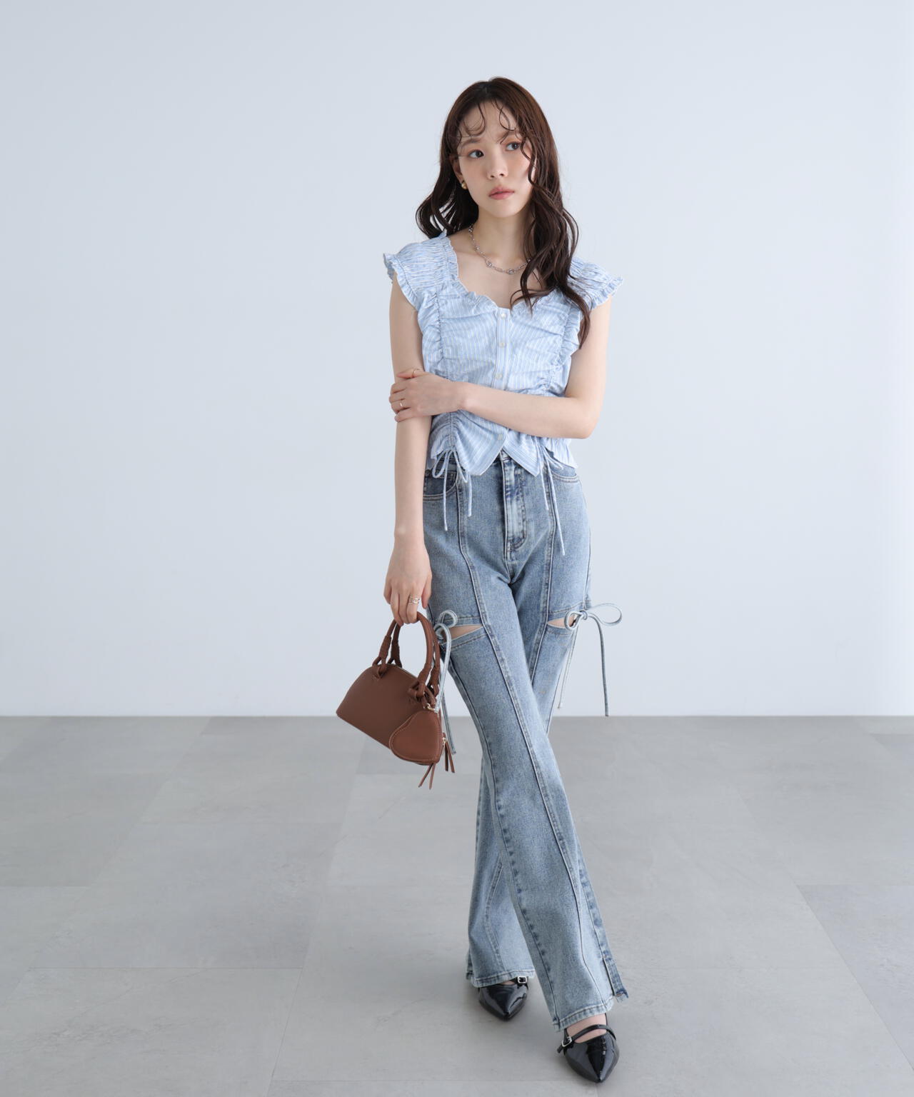 162cm 着用サイズ：M