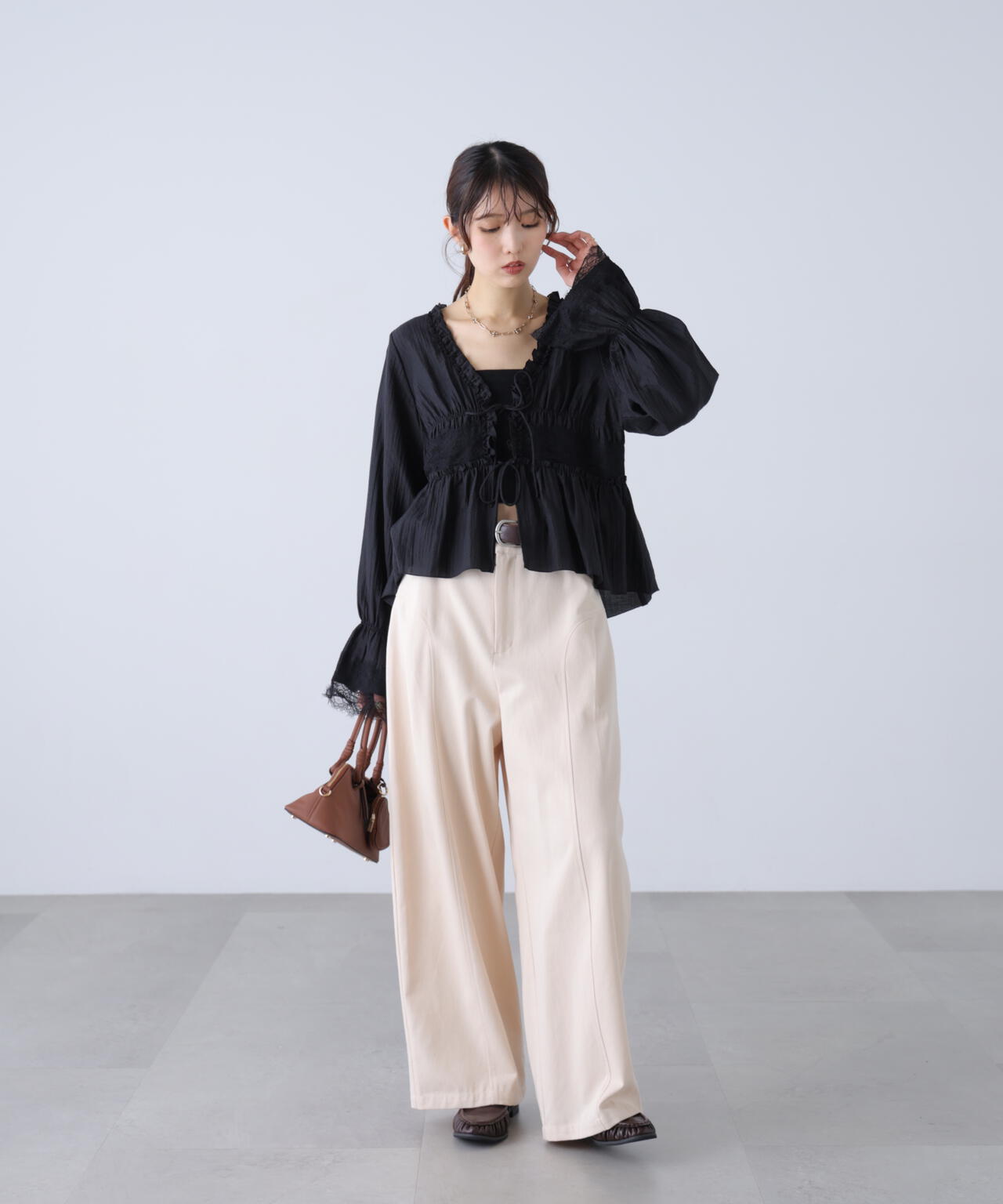 162cm 着用サイズ：M