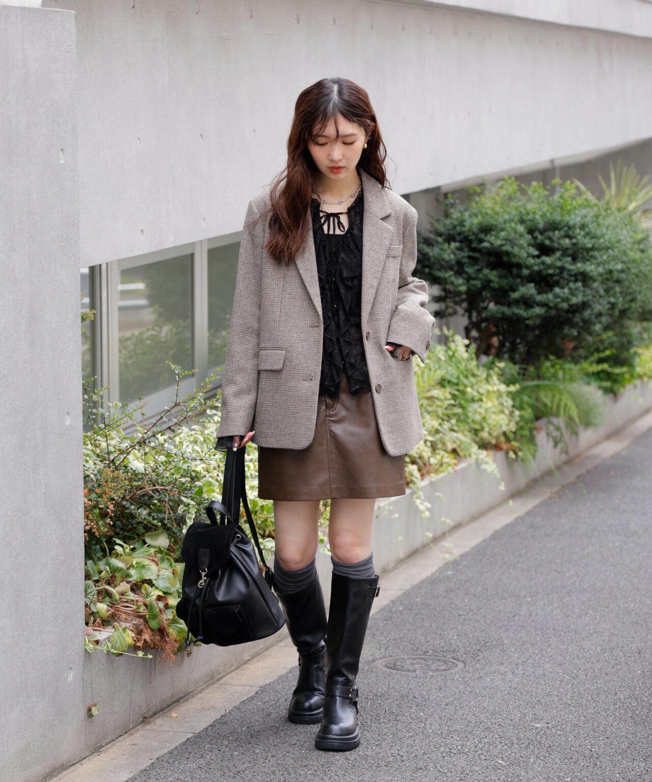 162cm 着用サイズ：M