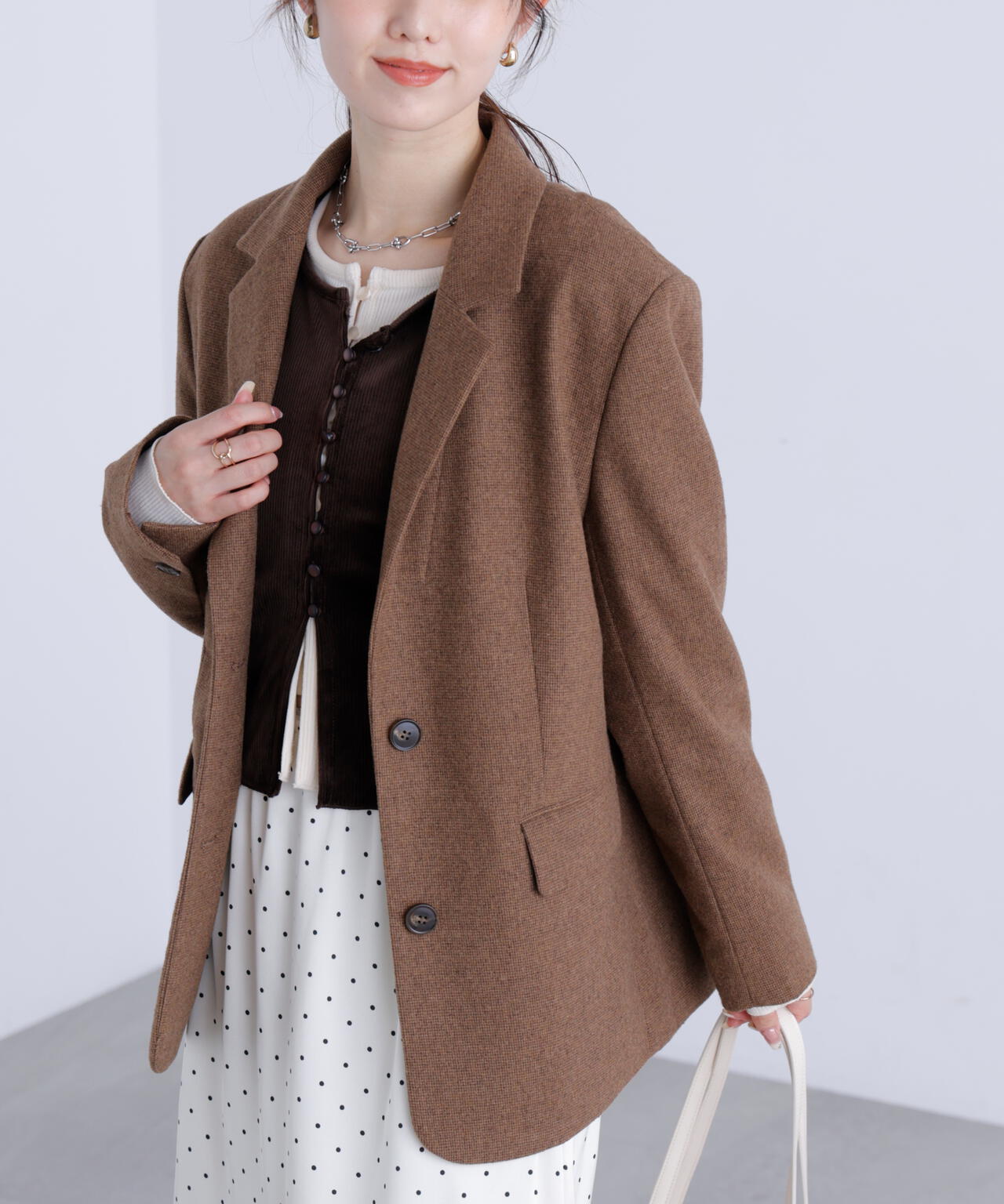 162cm 着用サイズ：M