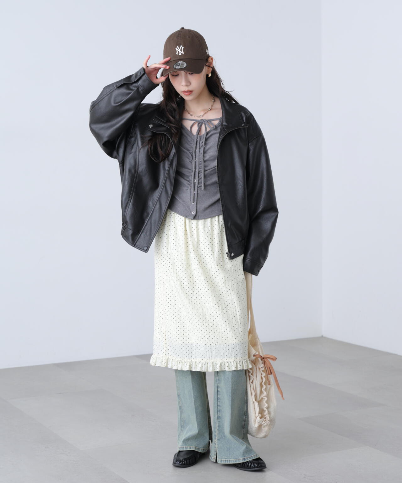 162cm 着用サイズ：M