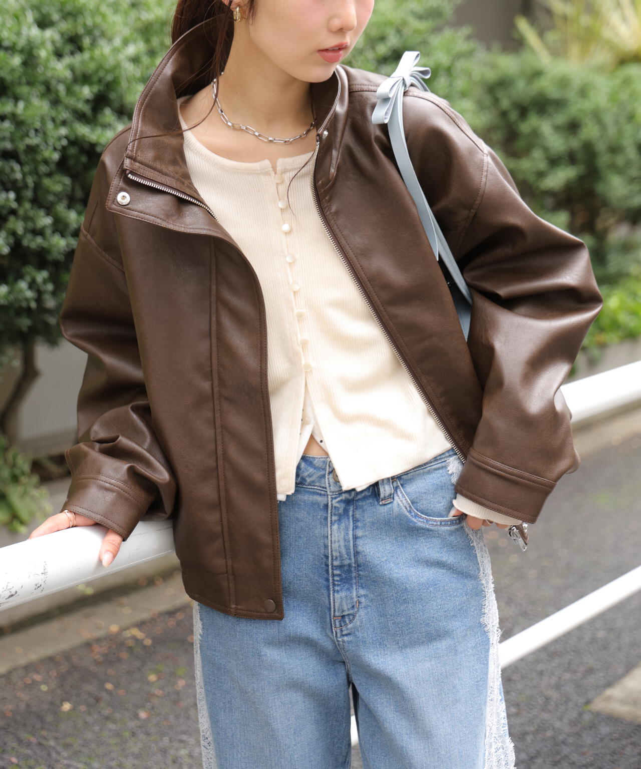 162cm 着用サイズ：M