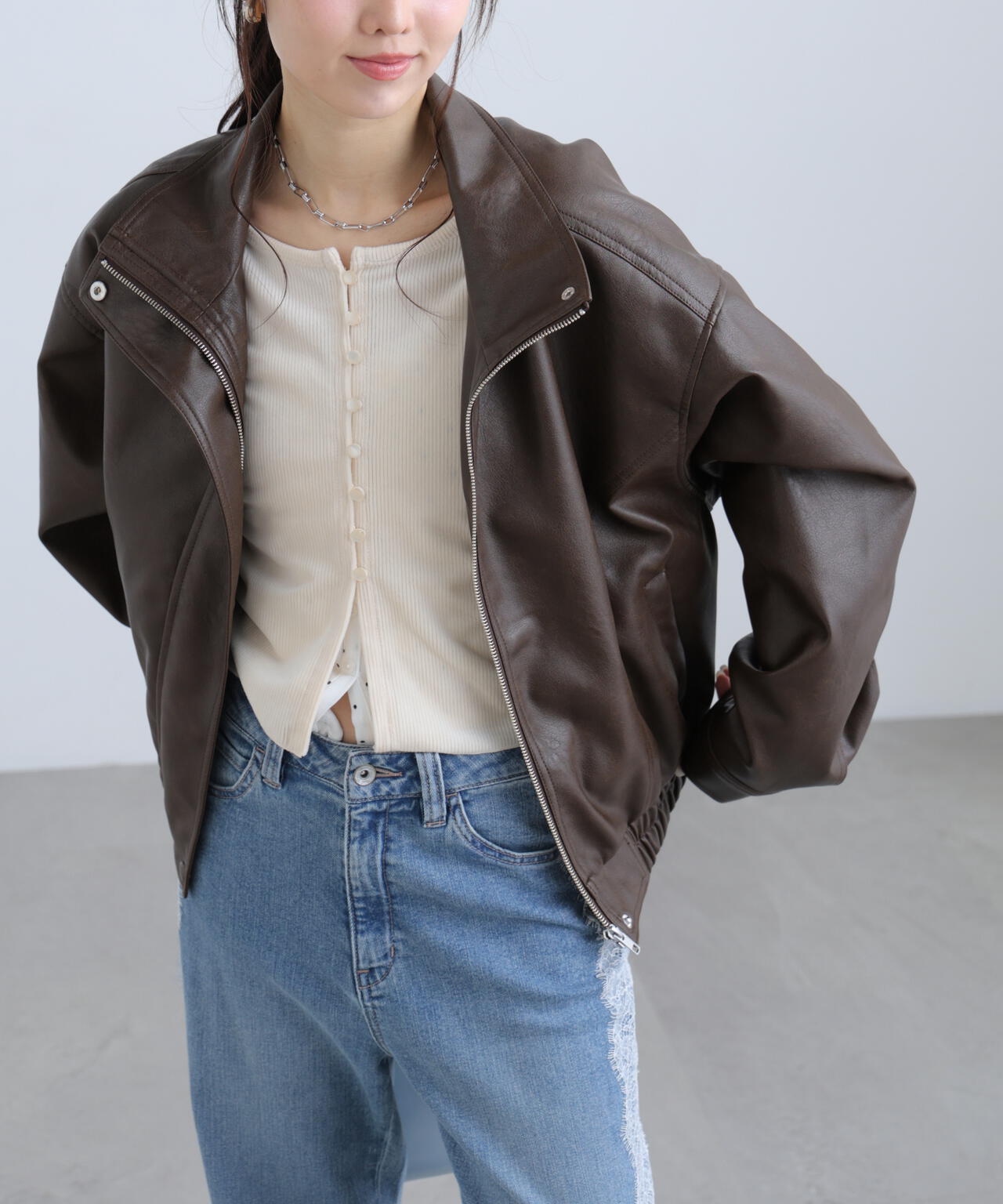 162cm 着用サイズ：M