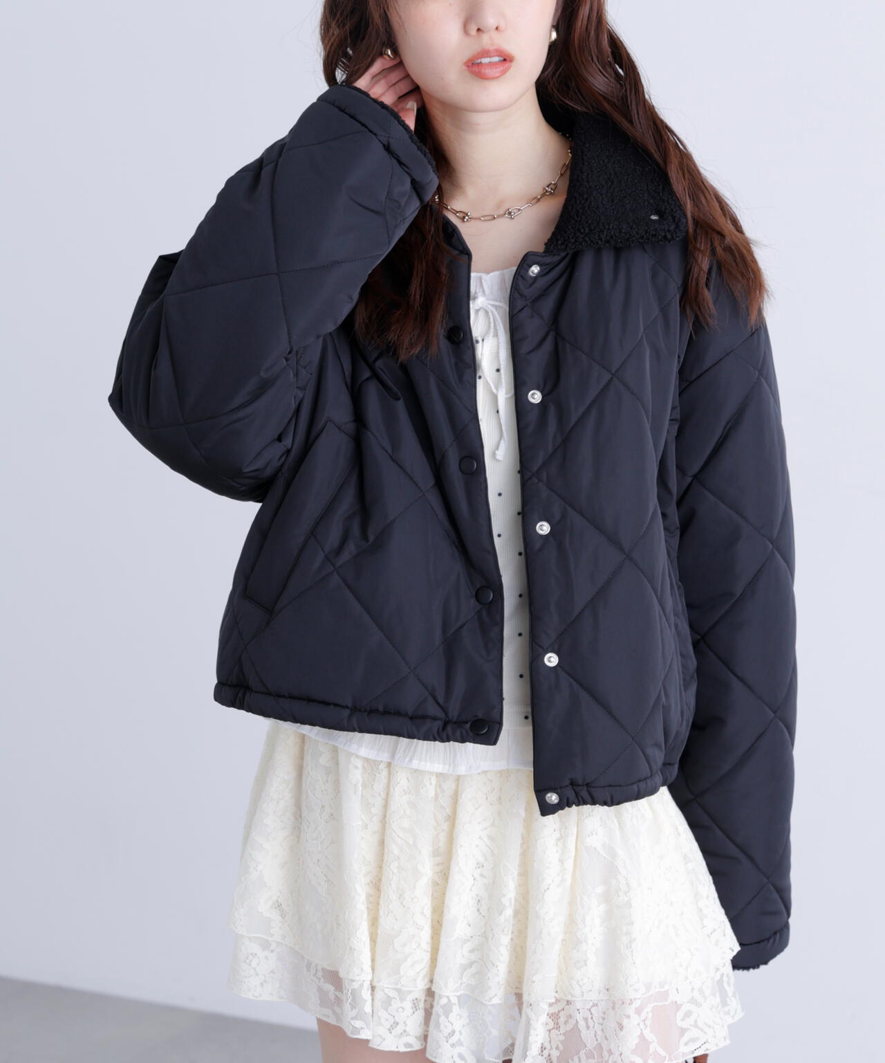 162cm 着用サイズ：M
