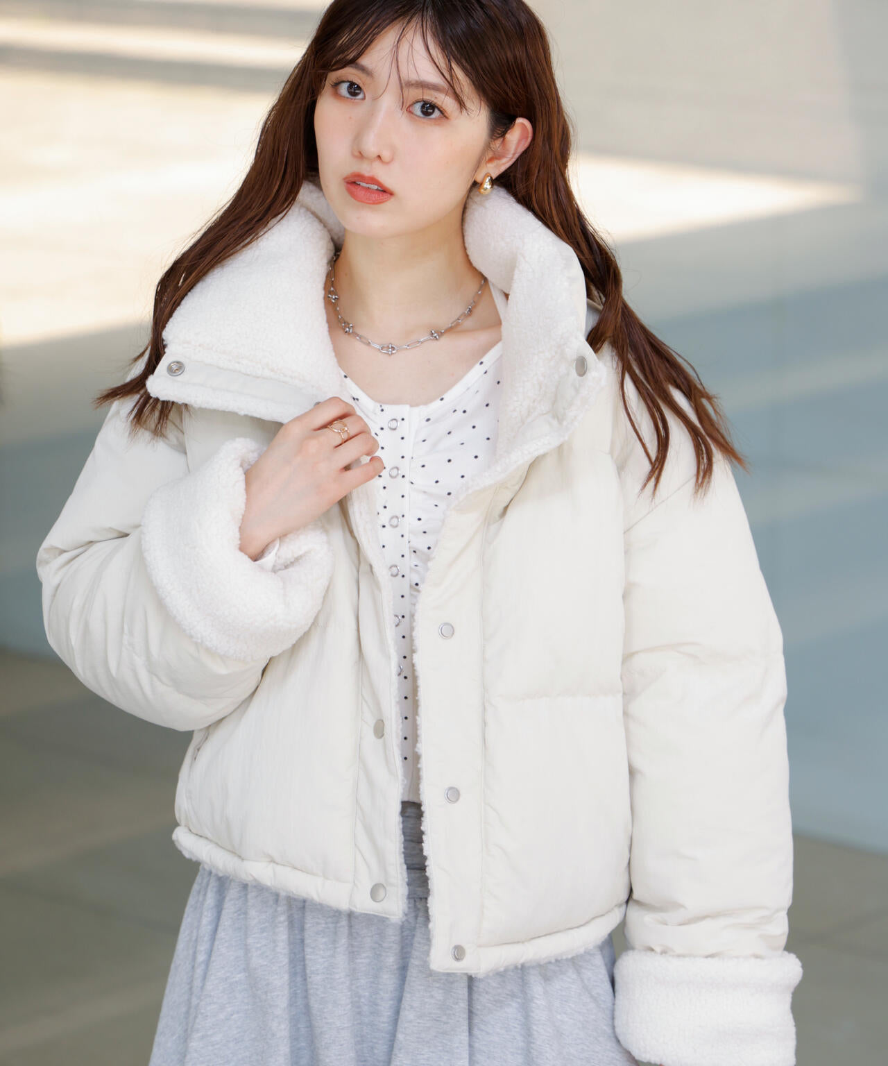 162cm 着用サイズ：M