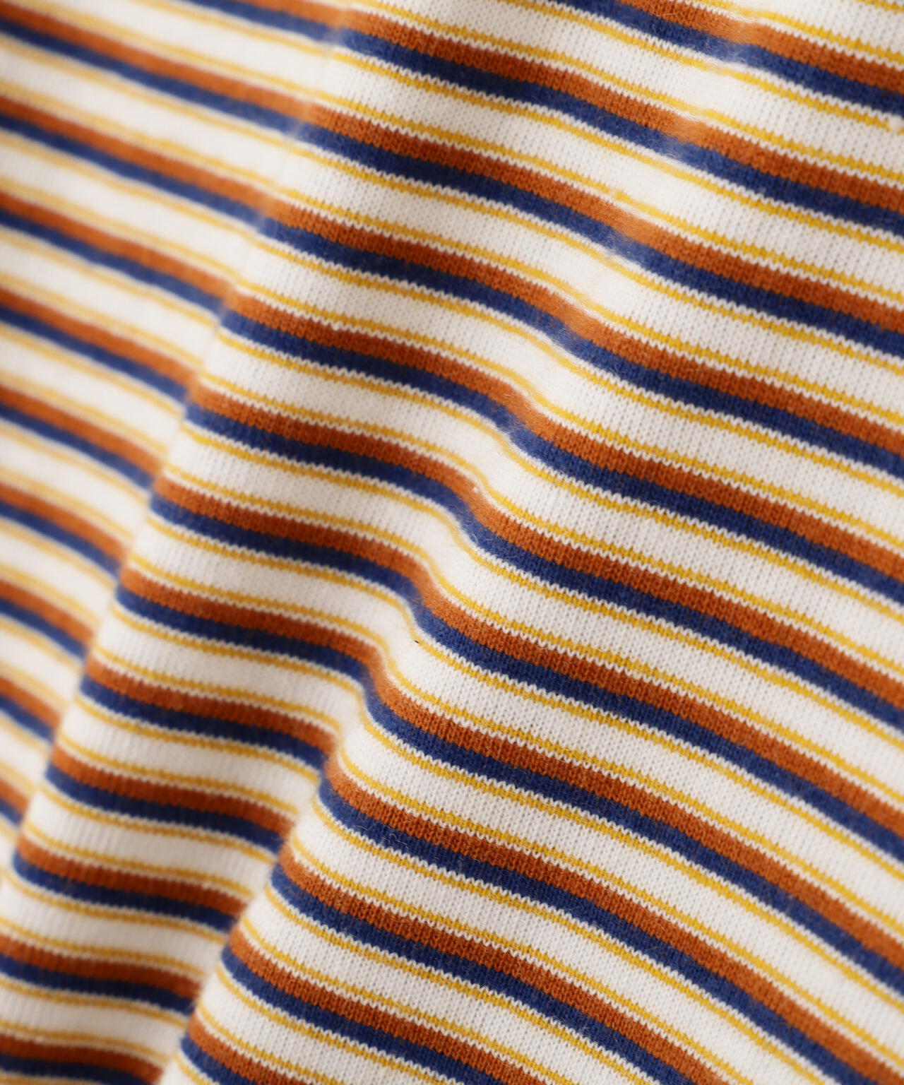 ロゴ刺繍リンガーTシャツ
