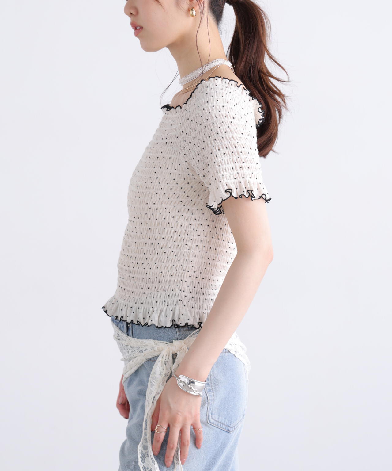 162cm 着用サイズ：FR