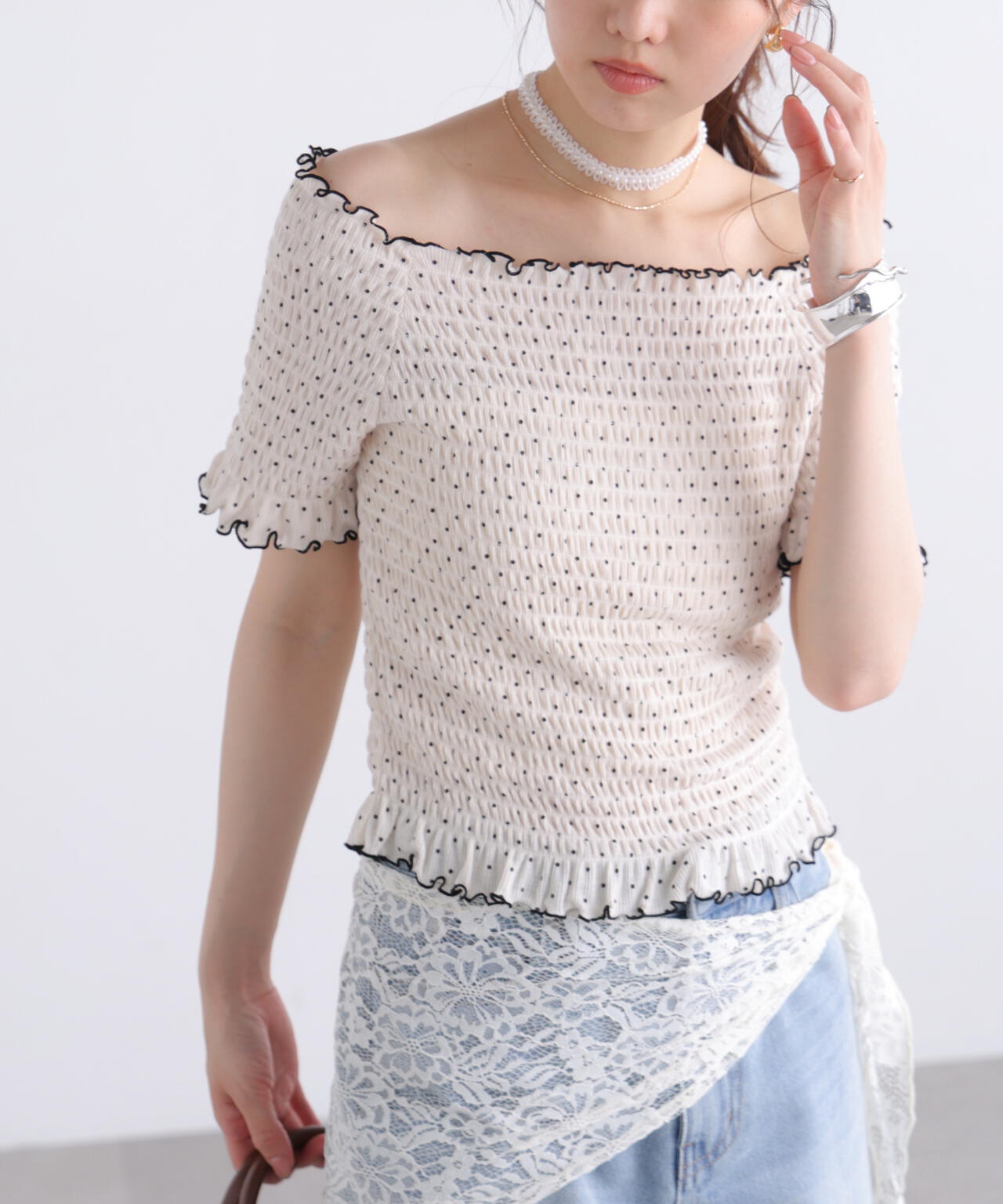 162cm 着用サイズ：FR
