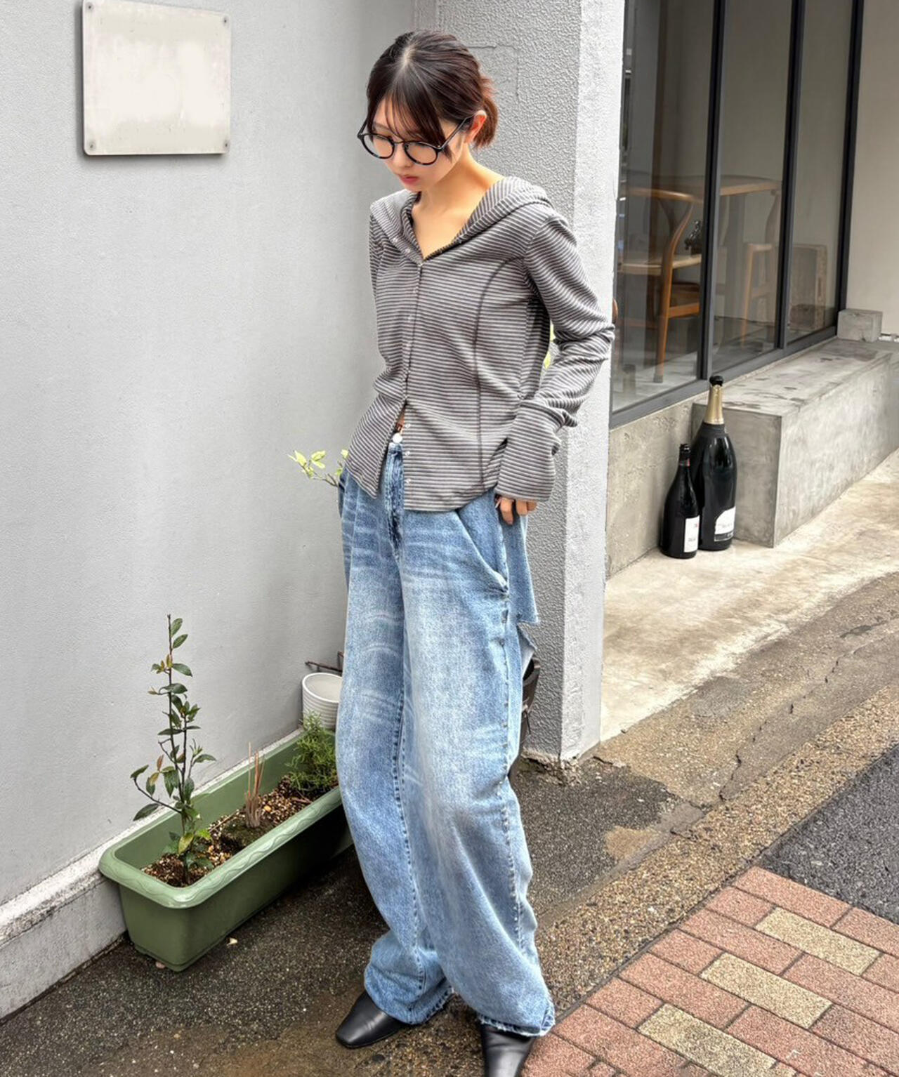 161cm B:78 W:59 H:83 着用サイズ：FR