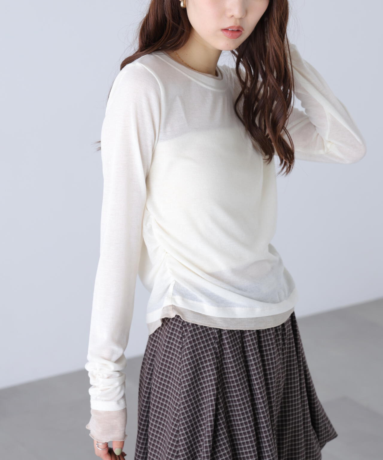 162cm 着用サイズ：FR