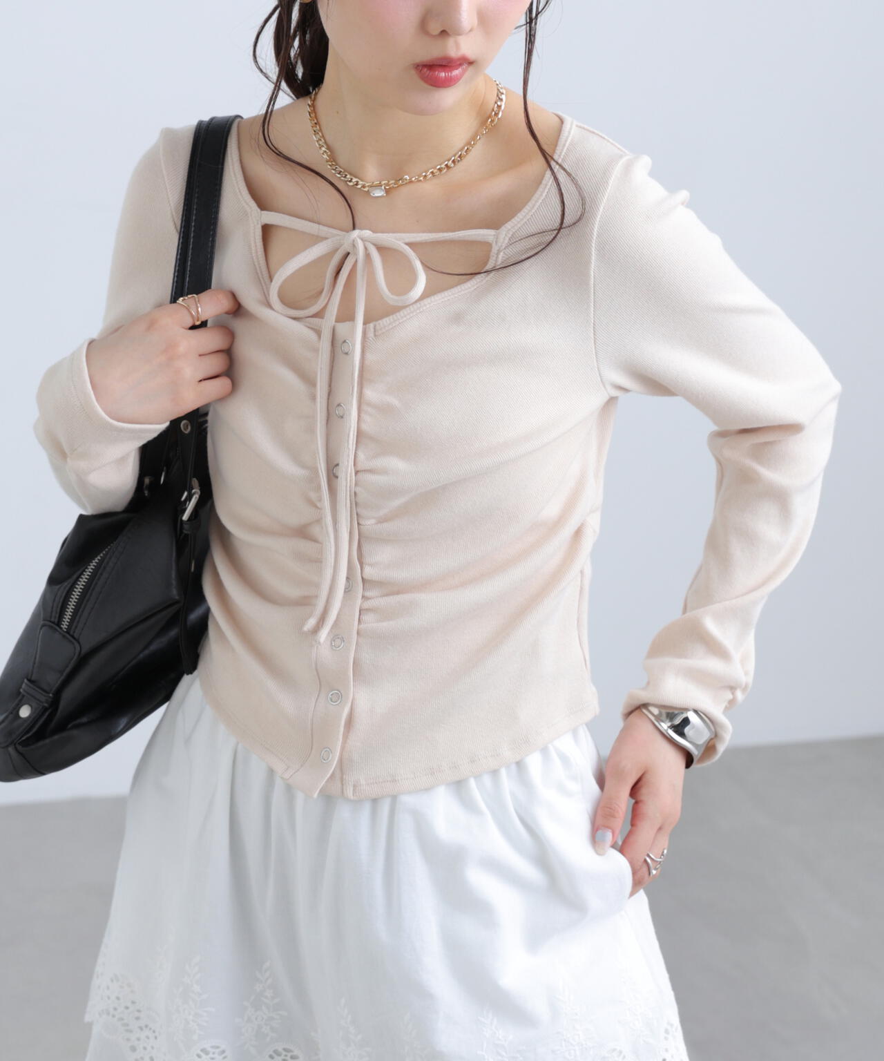 162cm 着用サイズ：FR