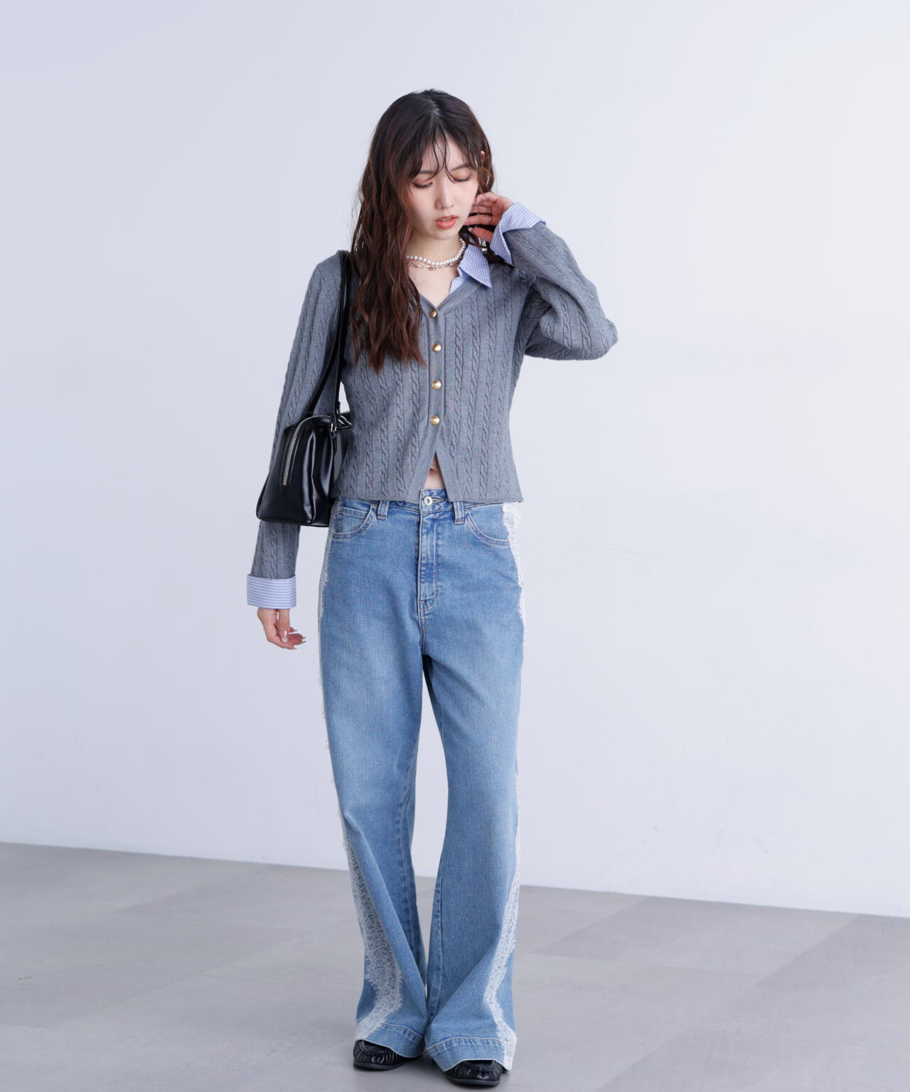 162cm 着用サイズ：FR