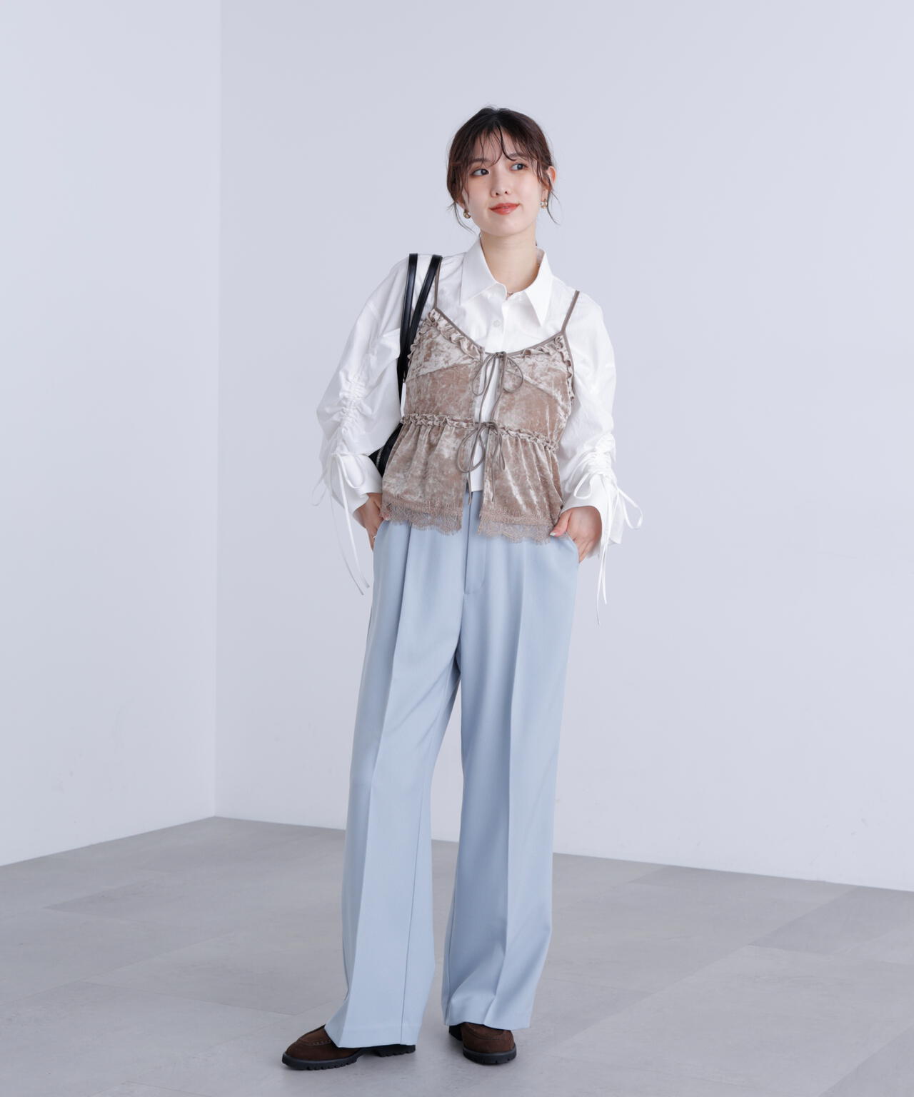 162cm 着用サイズ：M