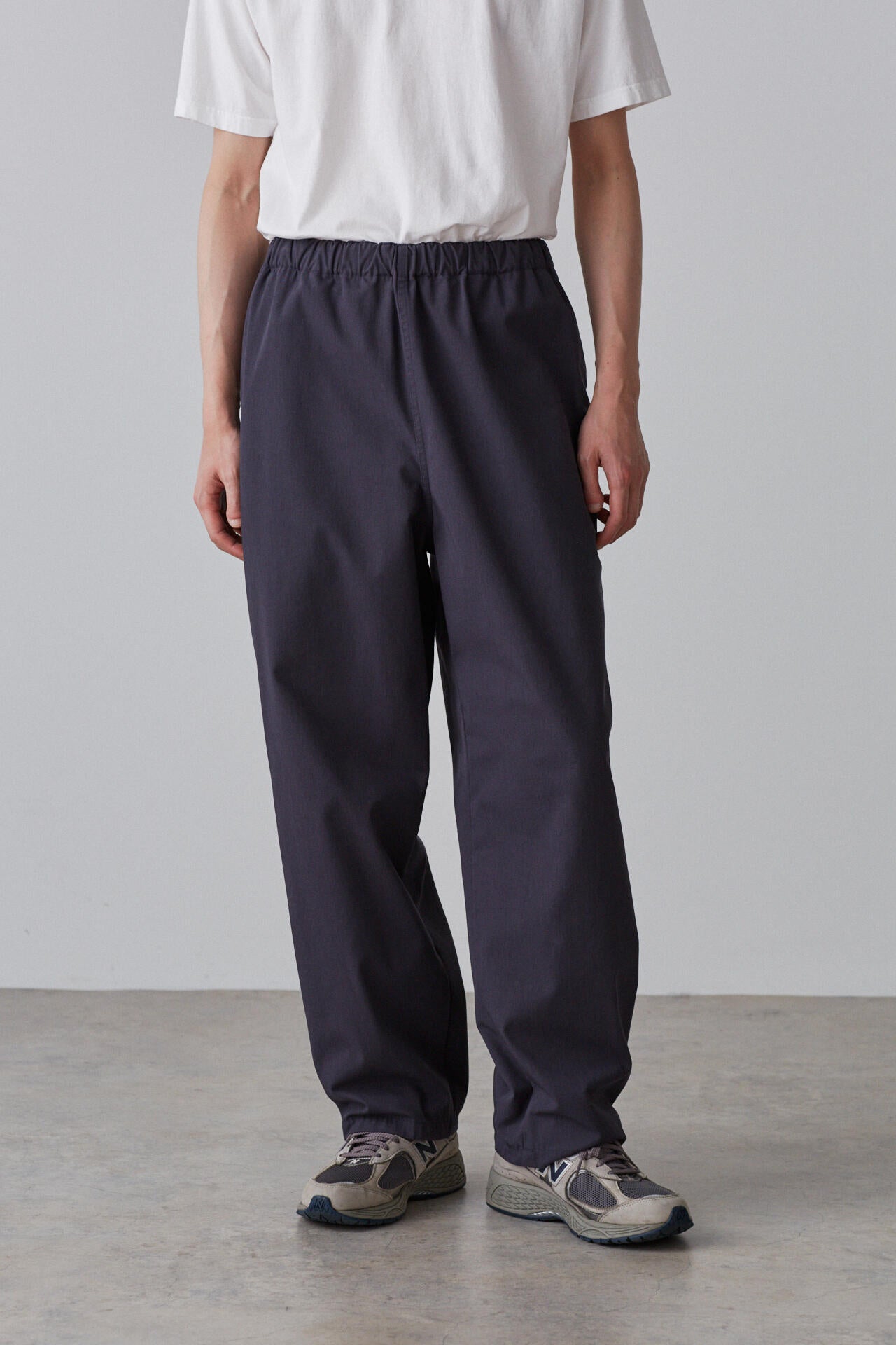 Ｙ / ORGANIC COTTON / RECYCLE POLYESTER TWILL TAPERED EASY TR