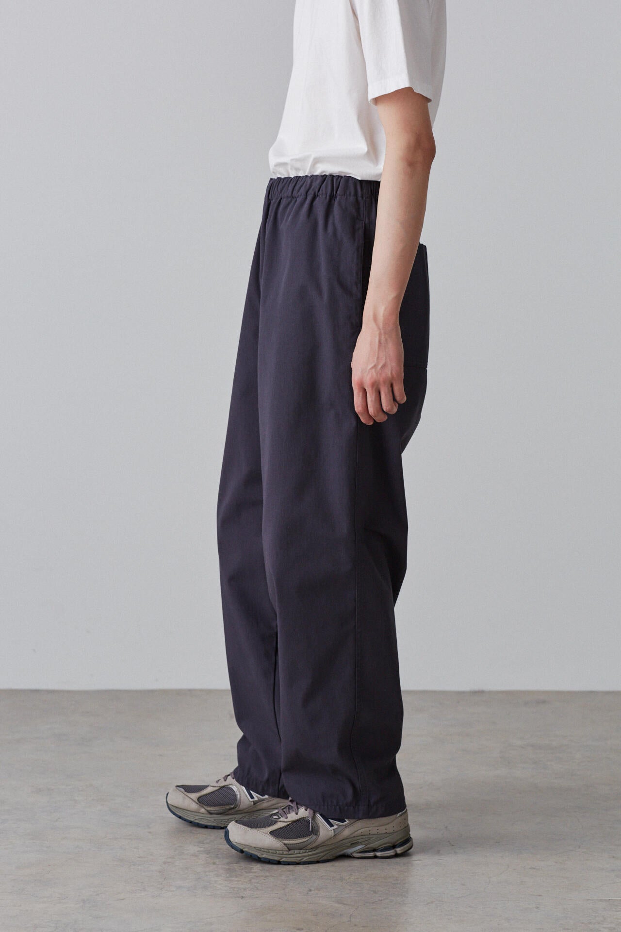 Ｙ / ORGANIC COTTON / RECYCLE POLYESTER TWILL TAPERED EASY TR