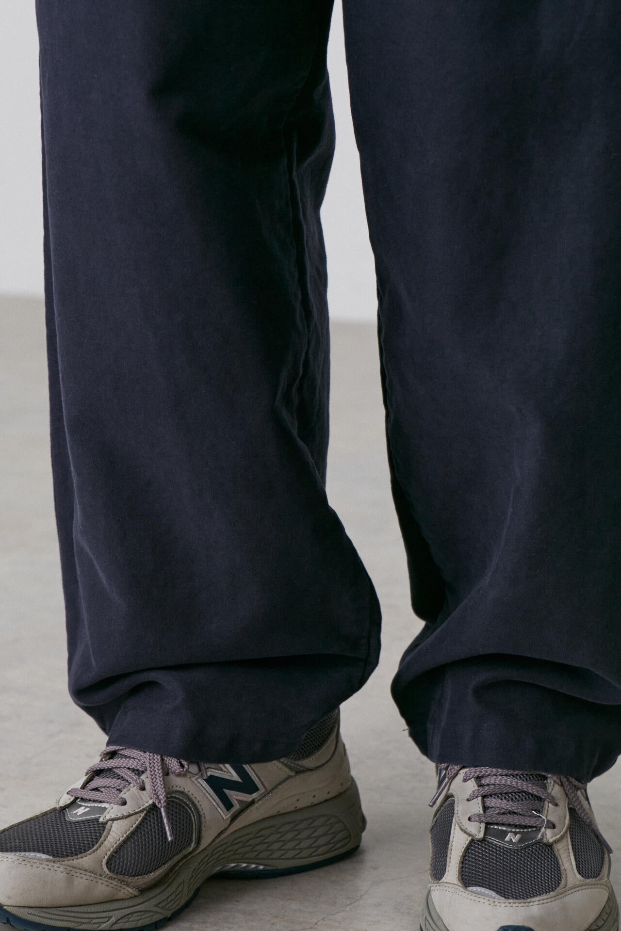 Ｙ / ORGANIC COTTON MOLESKIN TAPERED EASY TR