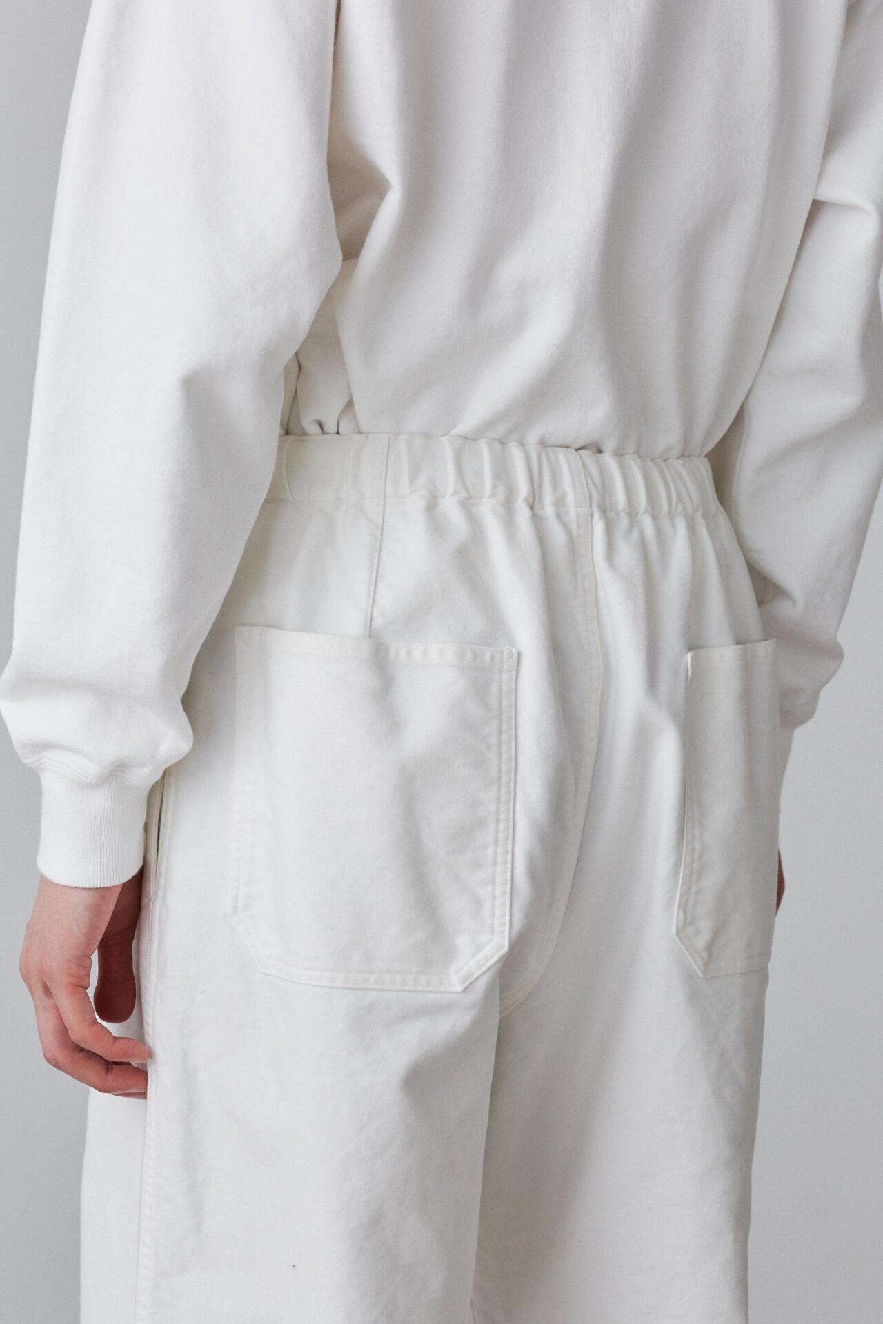 Ｙ / ORGANIC COTTON MOLESKIN EASY TR