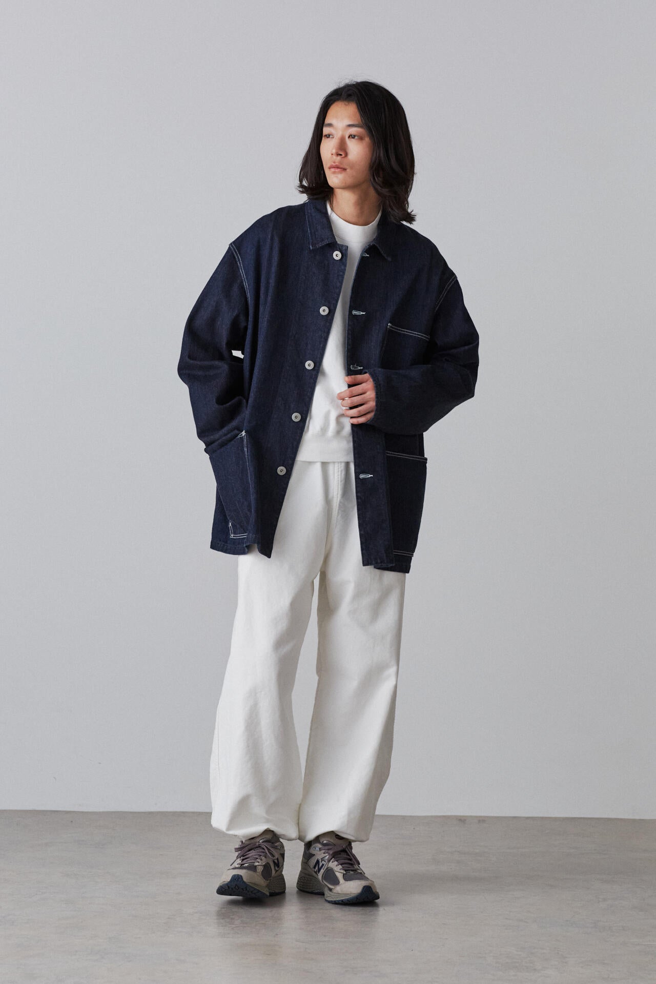 Ｙ / ORGANIC COTTON MOLESKIN EASY TR