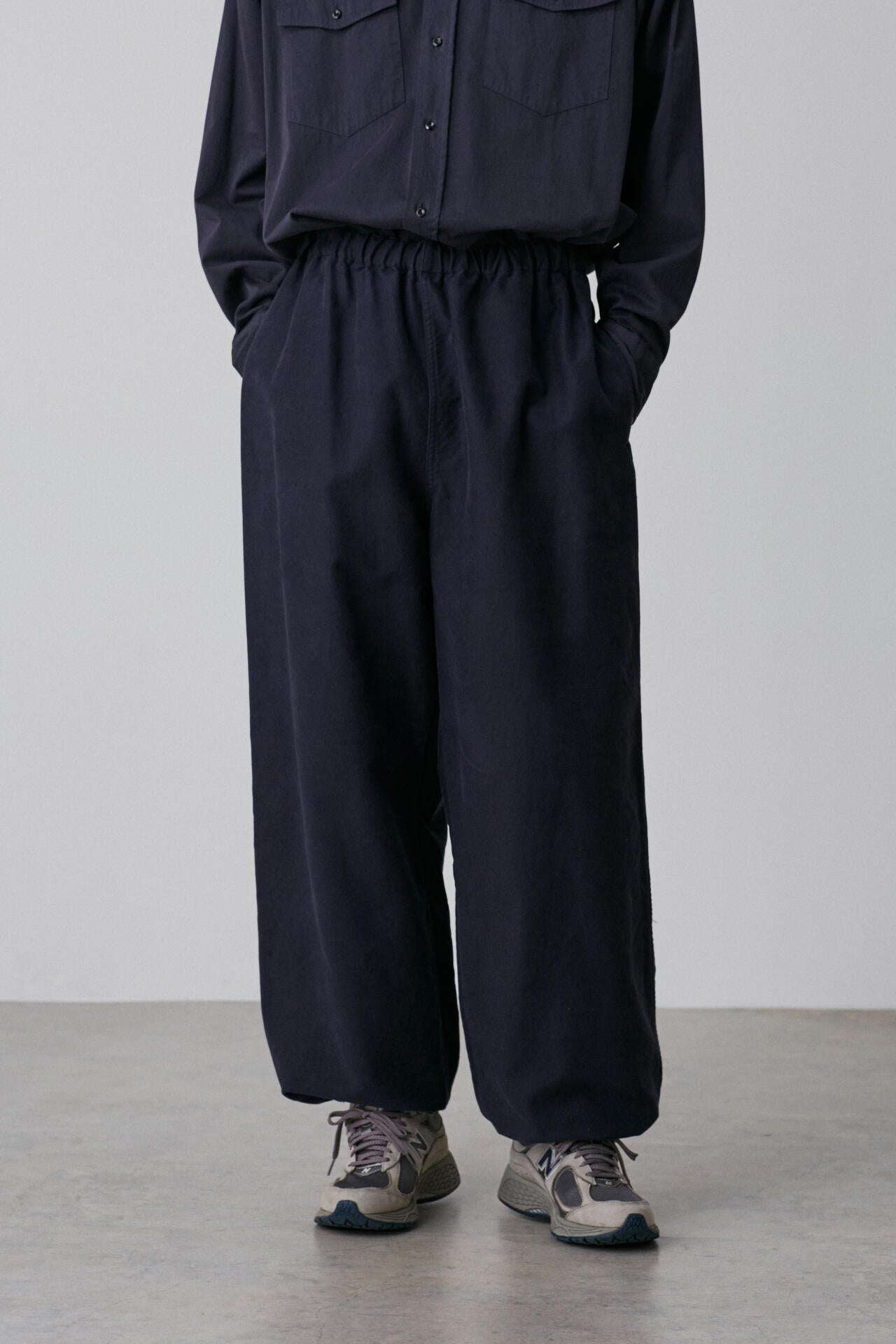 Ｙ / ORGANIC COTTON MOLESKIN EASY TR