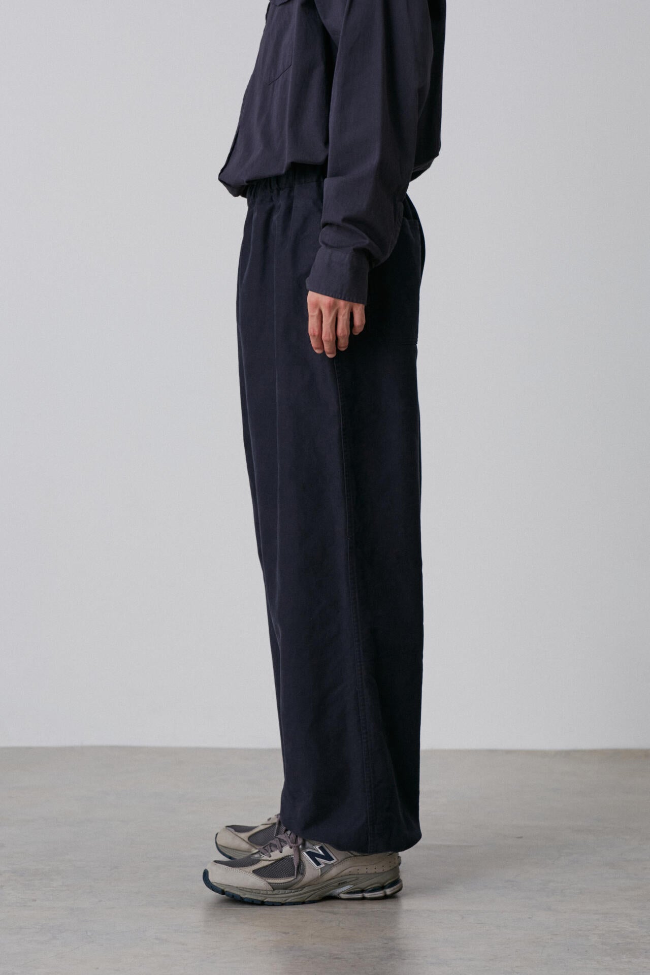 Ｙ / ORGANIC COTTON MOLESKIN EASY TR