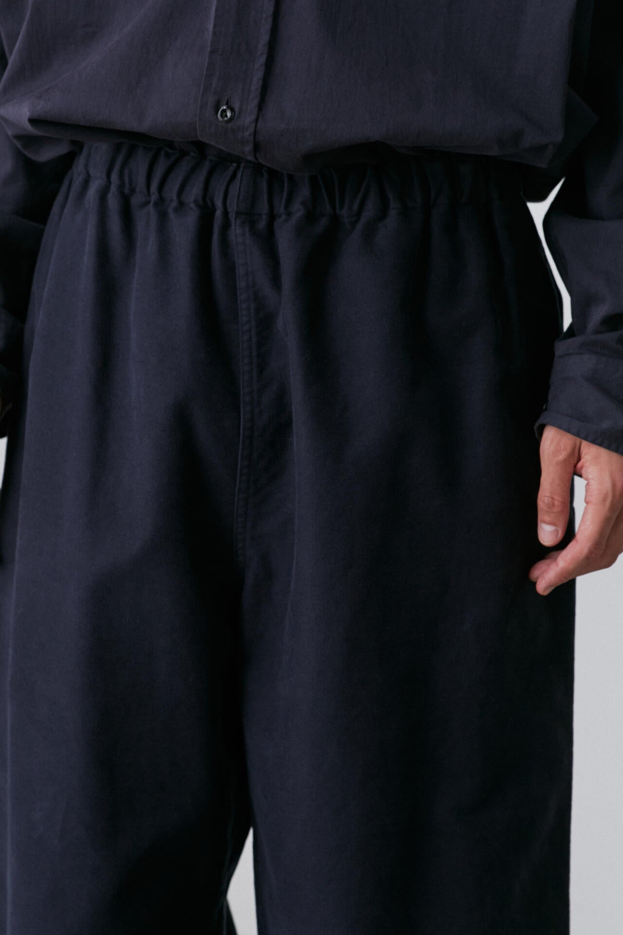 Ｙ / ORGANIC COTTON MOLESKIN EASY TR