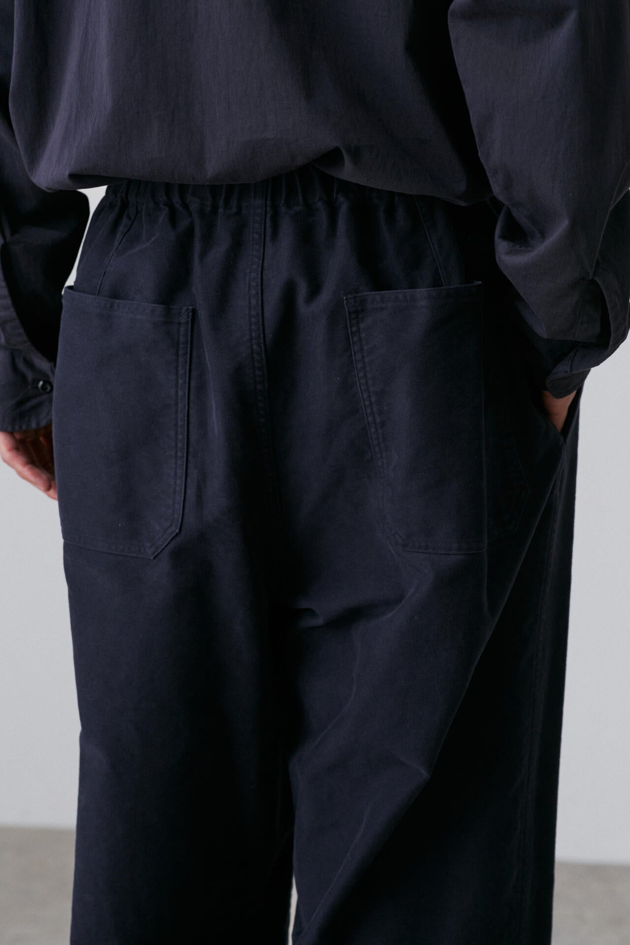 Ｙ / ORGANIC COTTON MOLESKIN EASY TR