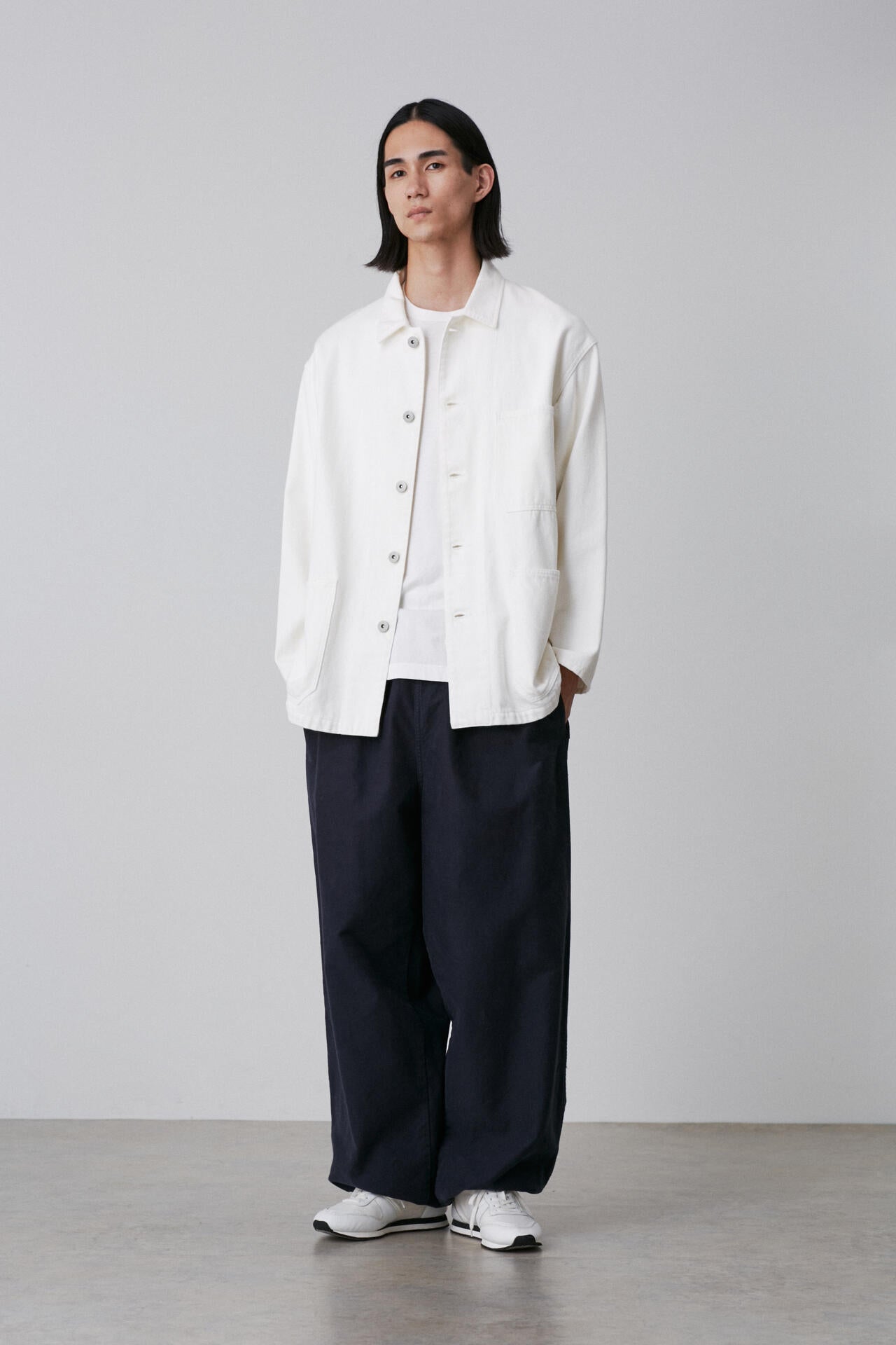 Ｙ / ORGANIC COTTON MOLESKIN EASY TR