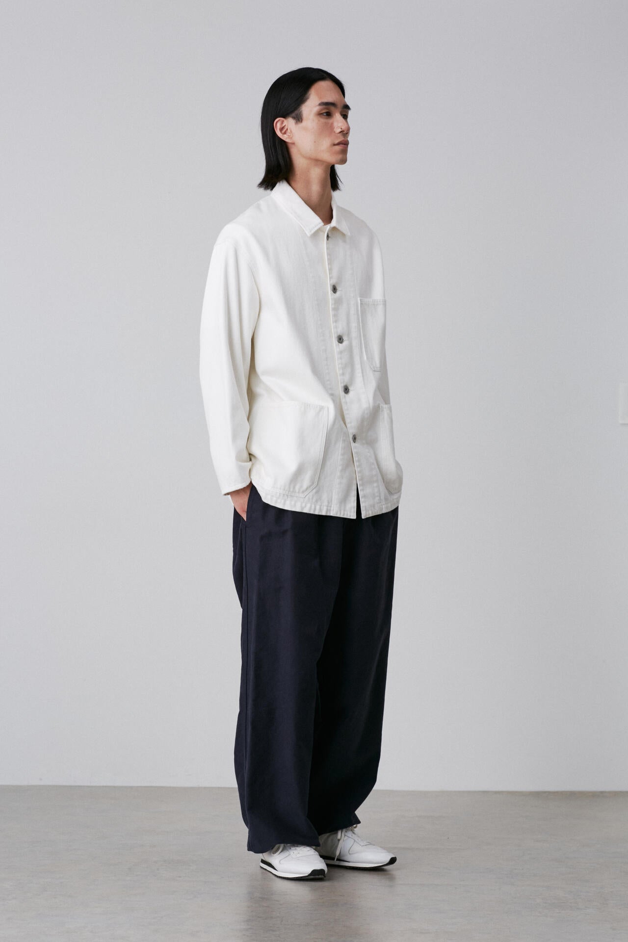 Ｙ / ORGANIC COTTON MOLESKIN EASY TR