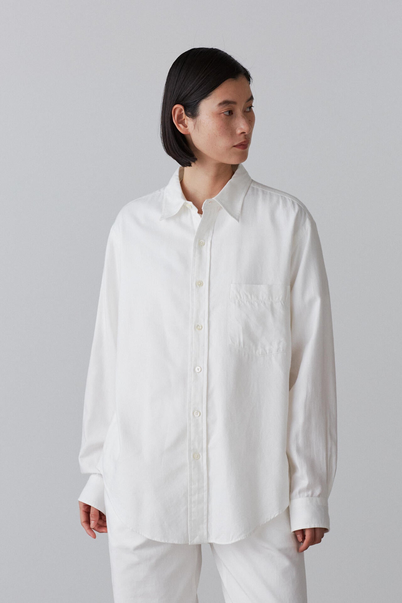 Ｙ / ORGANIC COTTON / TENCEL BRUSHED TWILL SH