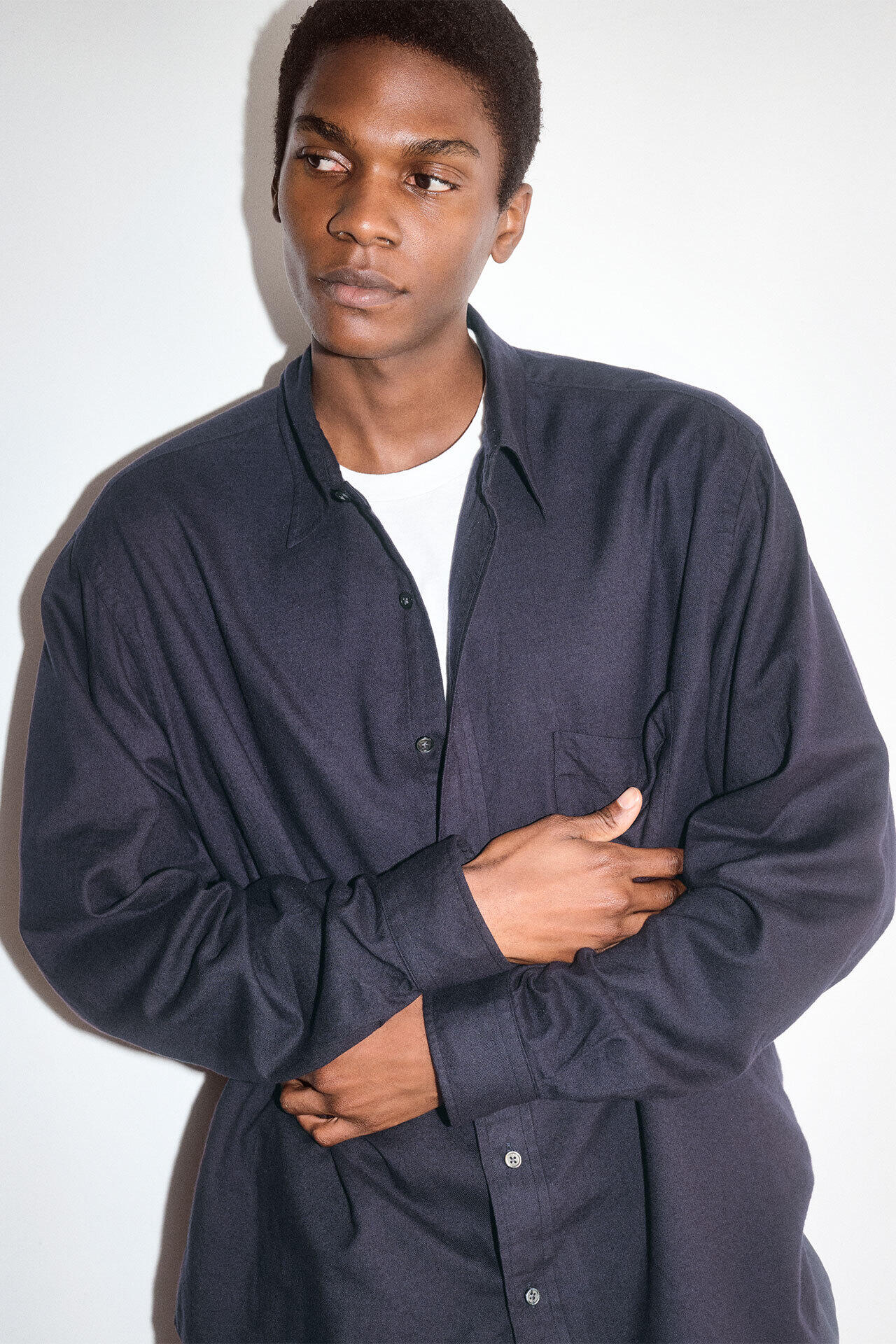 Ｙ / ORGANIC COTTON / TENCEL BRUSHED TWILL SH